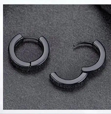 Designer × Sterling Silver Norwegian Viking Rune Hoop Earrings Size ONE SIZE - 3 Thumbnail