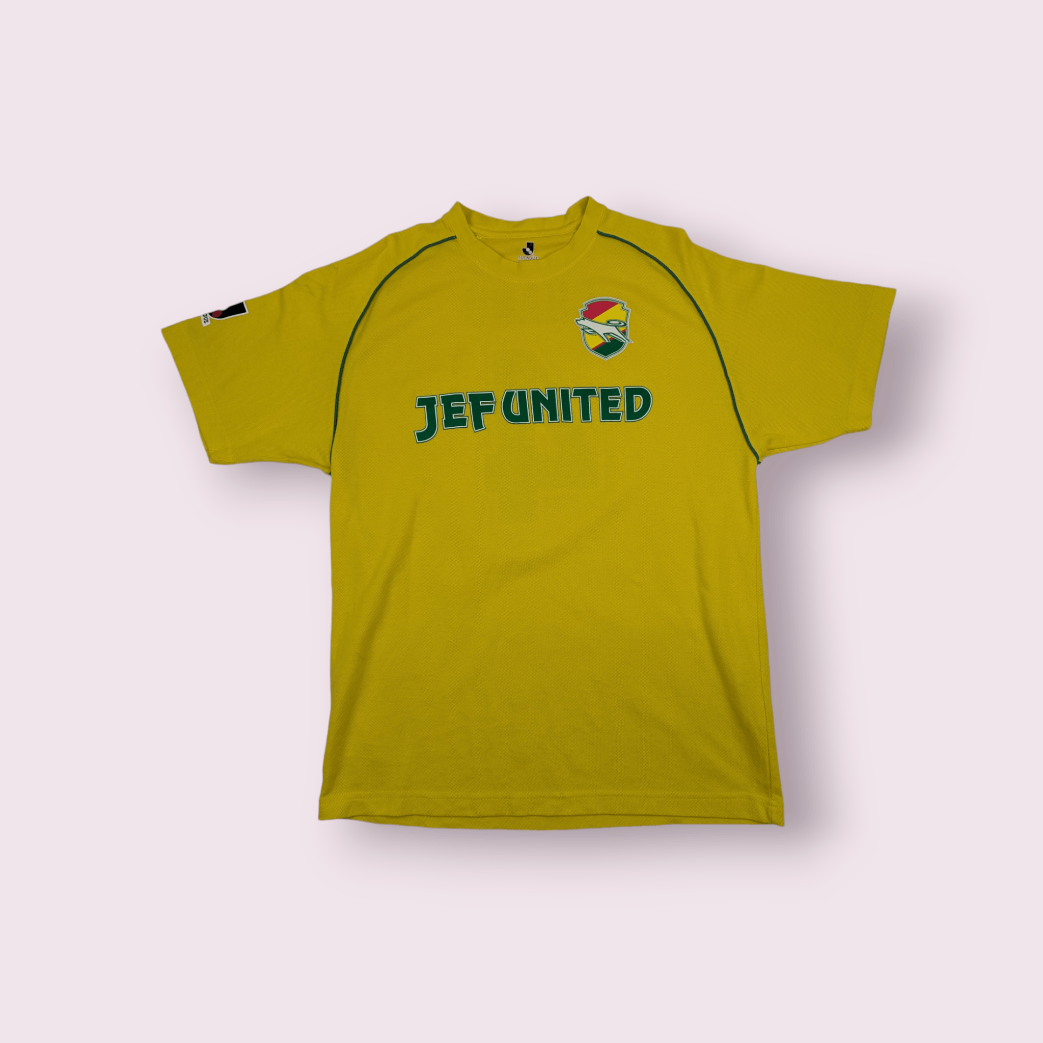 Japanese Brand 2004 JEF UNITED No 4 Chano J-League Japan Soccer Tee Jersey Size US M / EU 48-50 / 2 - 1 Thumbnail