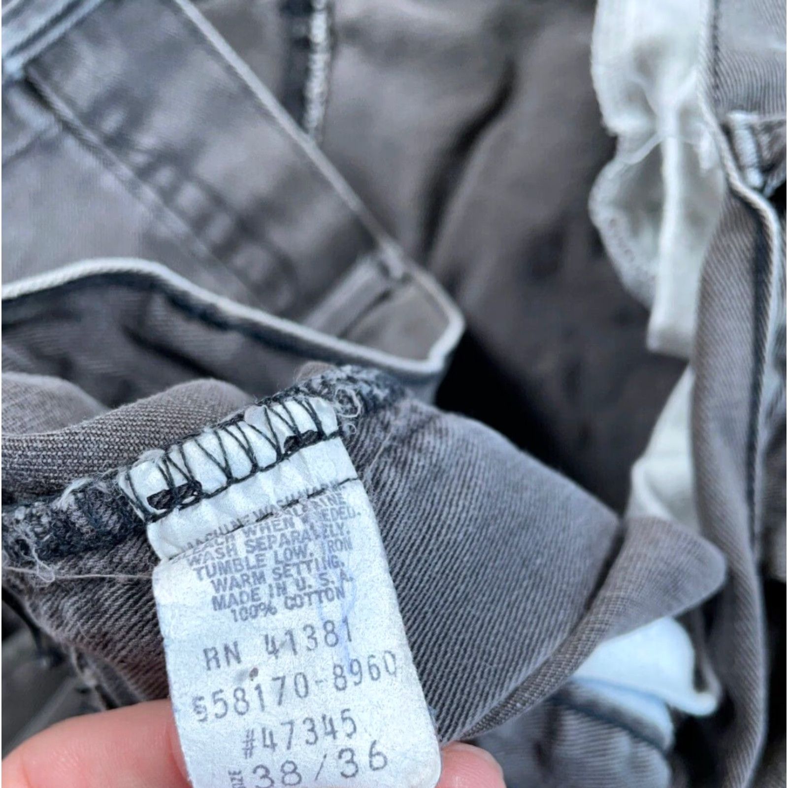 Polo Ralph Lauren VINTAGE Polo Ralph Lauren Men's Pleated Chino Pants Size 36 Gray Cotton Retro 90s Casual Size US M / EU 48-50 / 2 - 4 Thumbnail