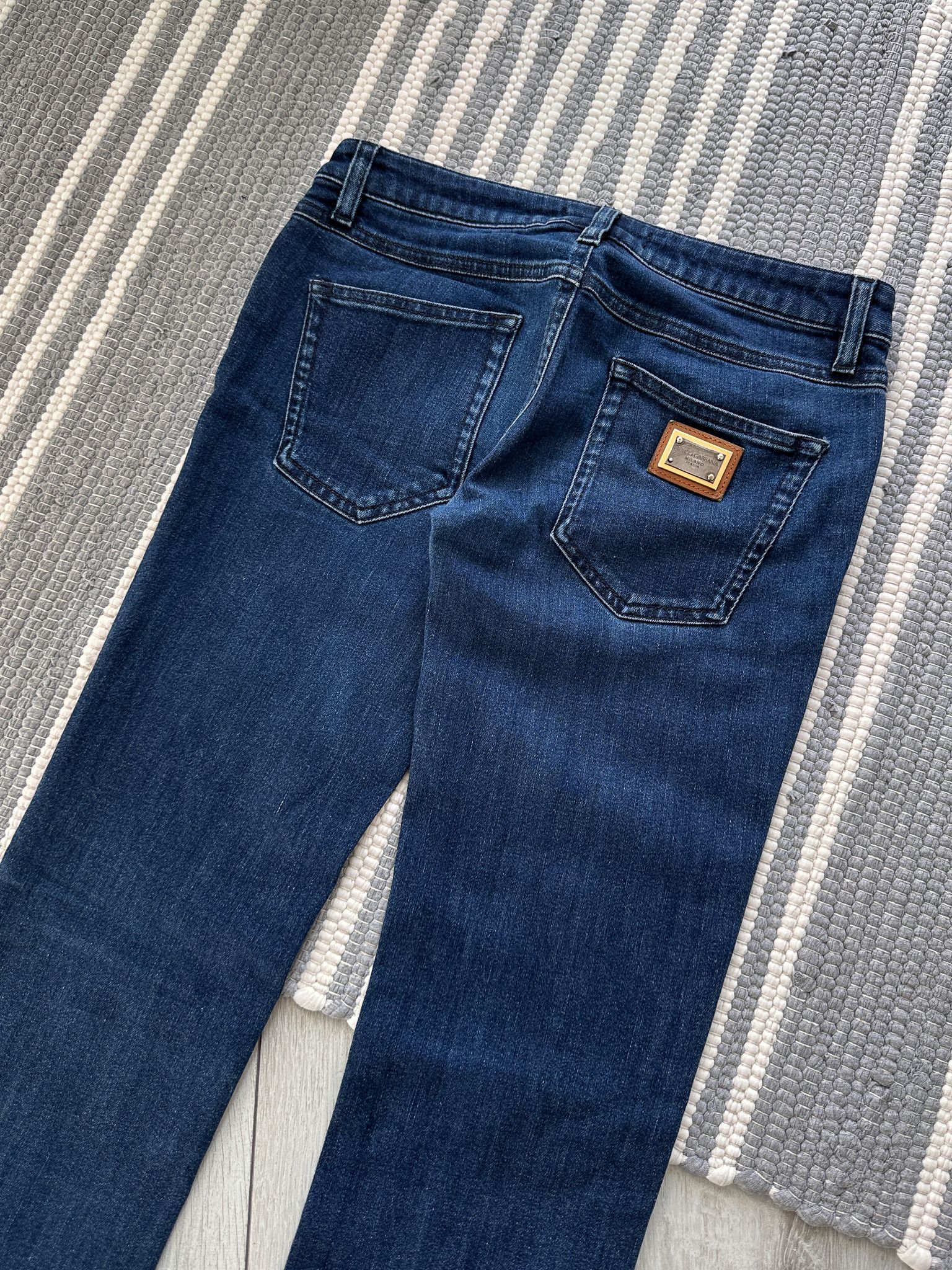 Dolce & Gabbana Dolce & Gabbana D&G Blue Denim Jeans Pants Size 26" / US 2 / IT 38 - 4 Thumbnail