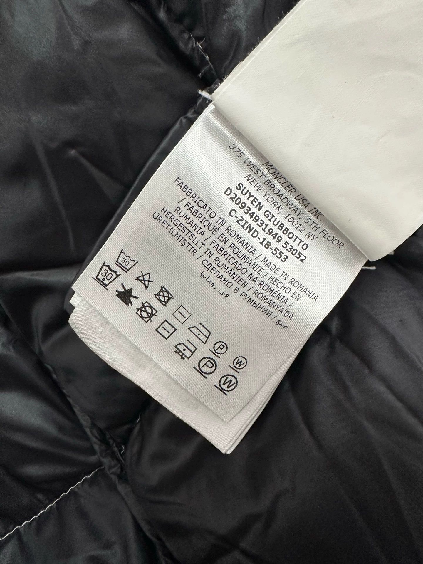 Moncler Moncler Suyen Logo Hooded Down Coat Women's White-Grey 1 Size XS / US 0-2 / IT 36-38 - 9 Thumbnail