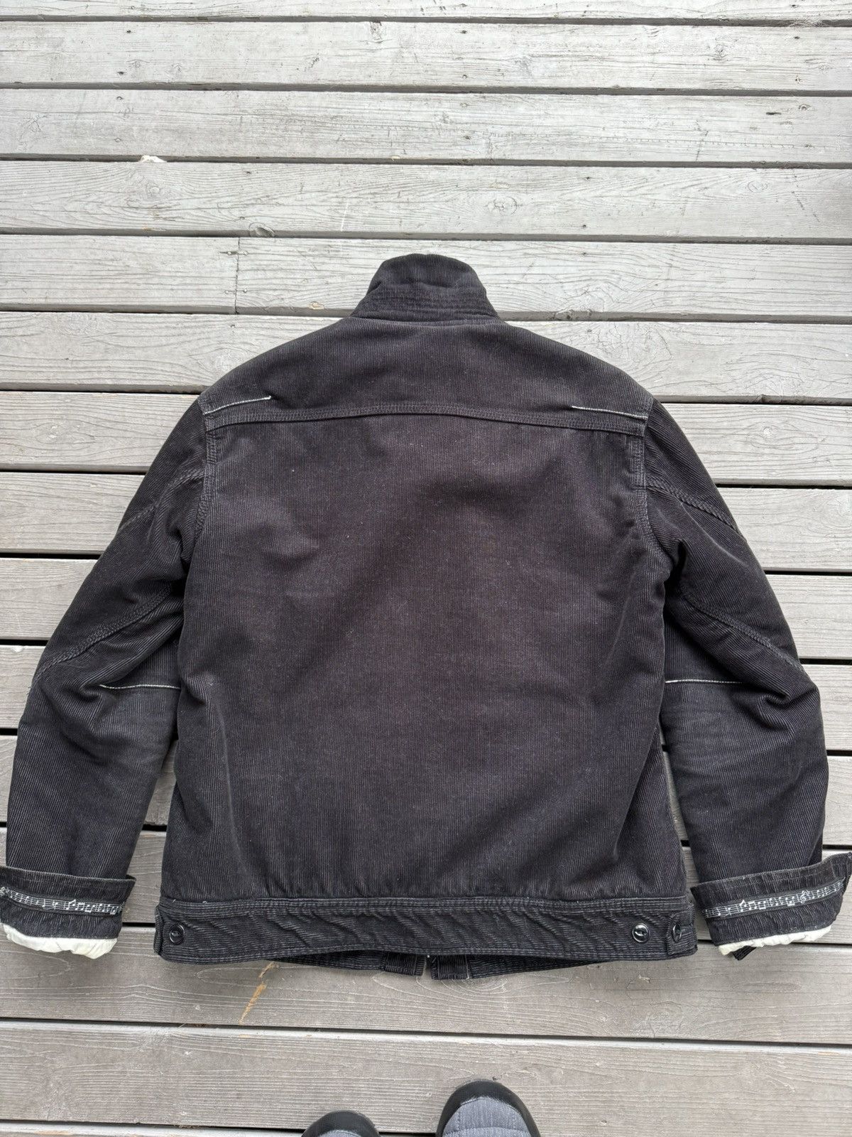 Lee × Number (N)ine number nine lee 91 B black corduroy shearling jacket size L Size US L / EU 52-54 / 3 - 2 Thumbnail
