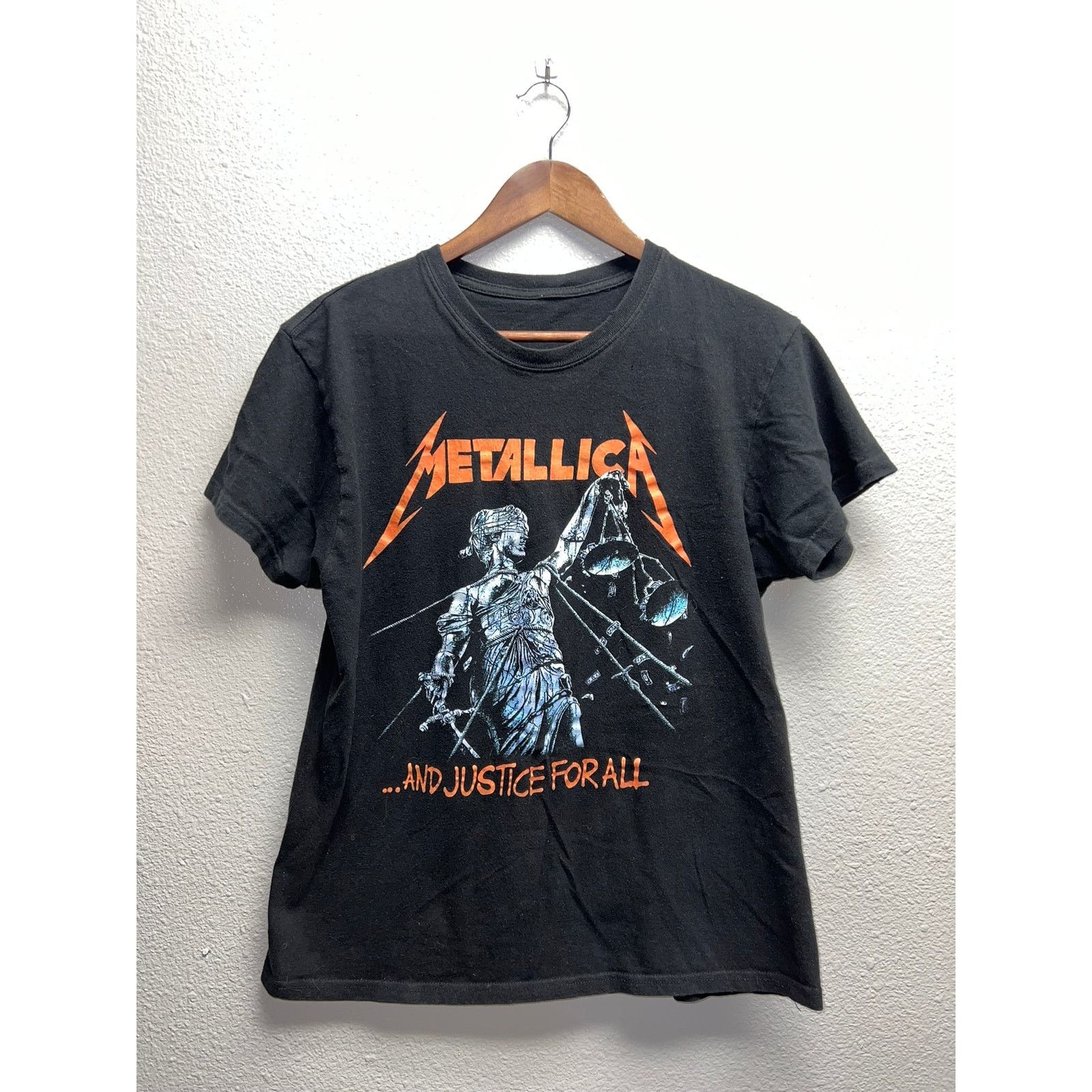 Vintage Metallica and Justice For All Shirt Rock Band Music Tee S Size US S / EU 44-46 / 1 - 1 Thumbnail