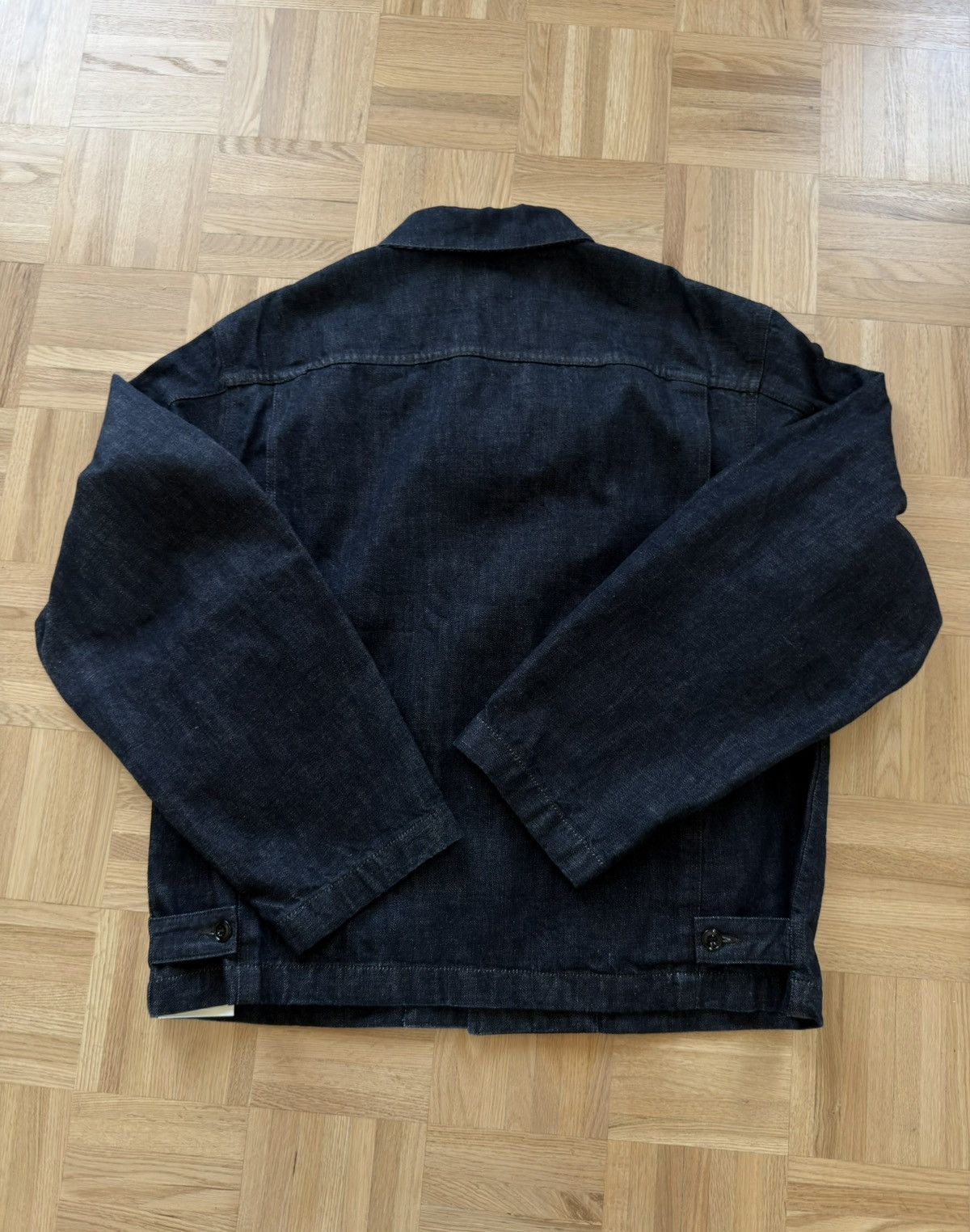 Lemaire Lemaire Heavy Denim Boxy Jacket Size US XL / EU 56 / 4 - 2 Thumbnail