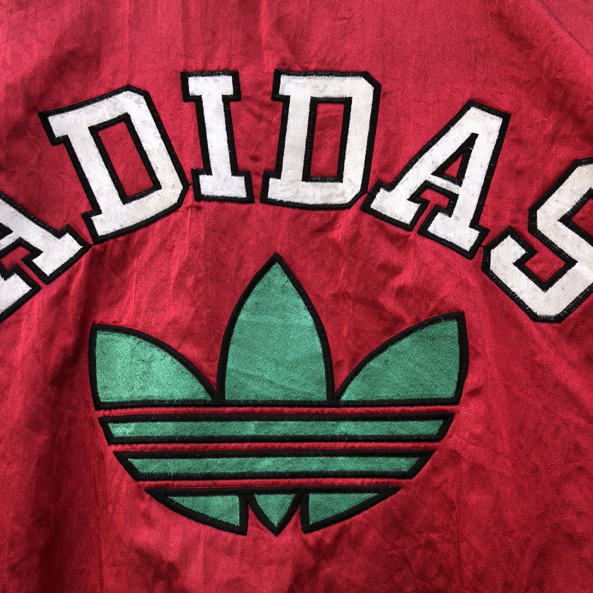 Adidas Vintage 80/90s Adidas Big Logo Descente Nylon Bomber Jacket Size US M / EU 48-50 / 2 - 4 Thumbnail