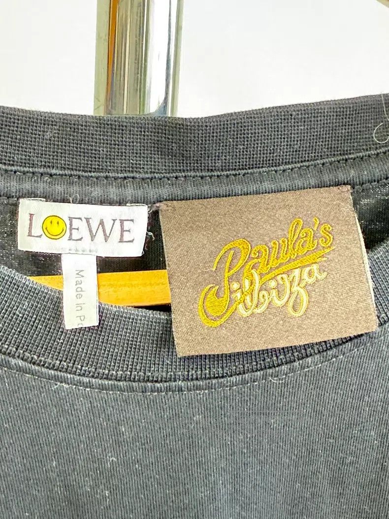 Loewe Loewe x Smiley Co-branded T-Shirt, Black Size US XS / EU 42 / 0 - 4 Thumbnail