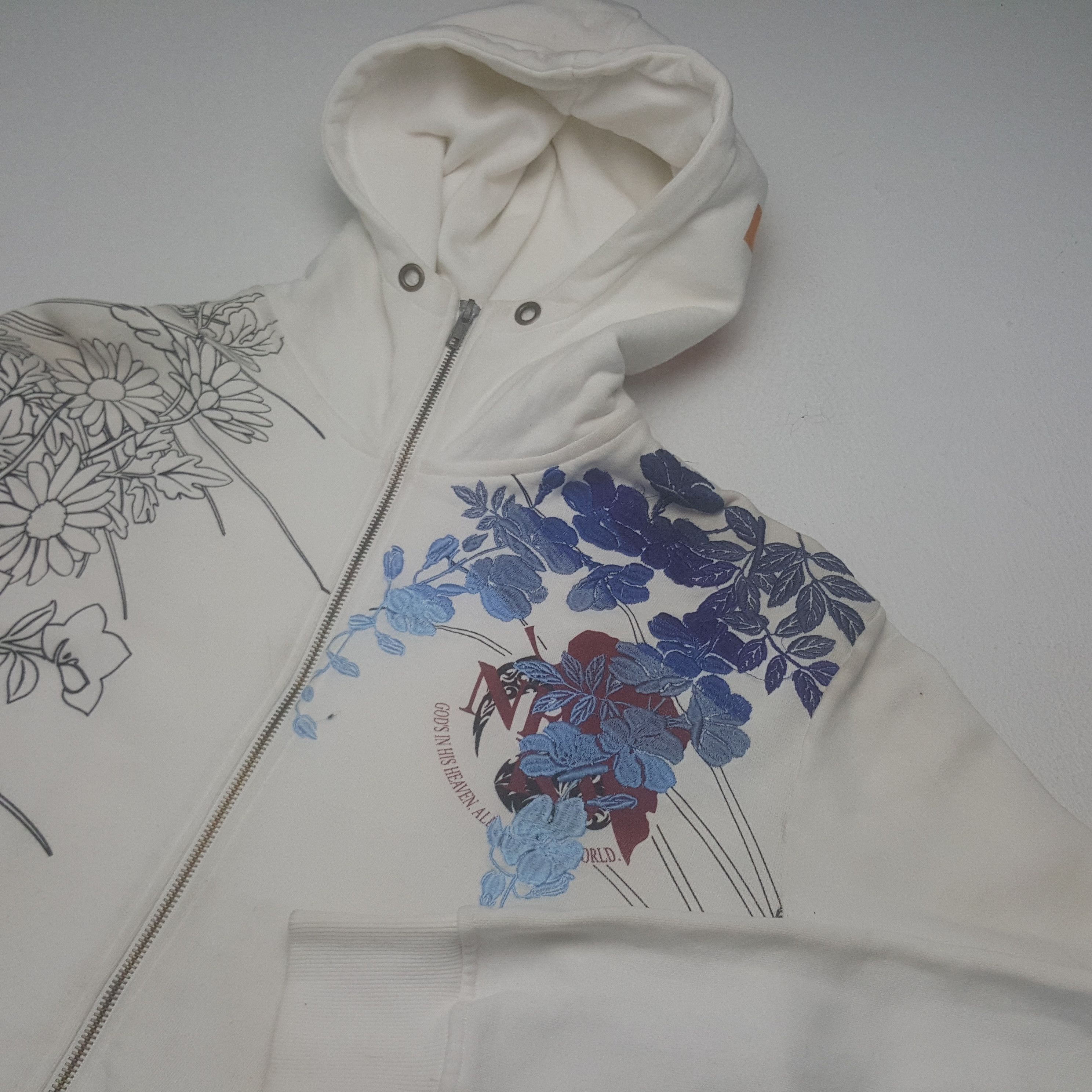 Anime × Japanese Brand × Vintage Vintage Evangelion Japanese Animated Hoodies Jacket Size US L / EU 52-54 / 3 - 6 Thumbnail