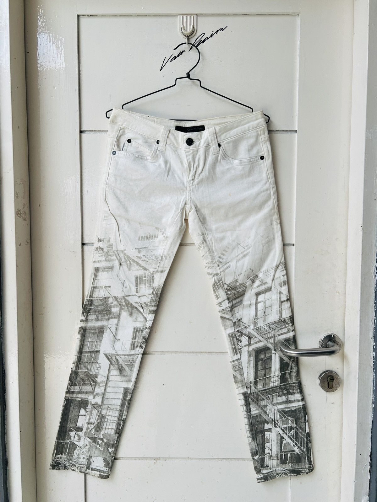 Calvin Klein Calvin Klein Raf Simons Printed Jeans Size US 28 / EU 44 - 1 Thumbnail