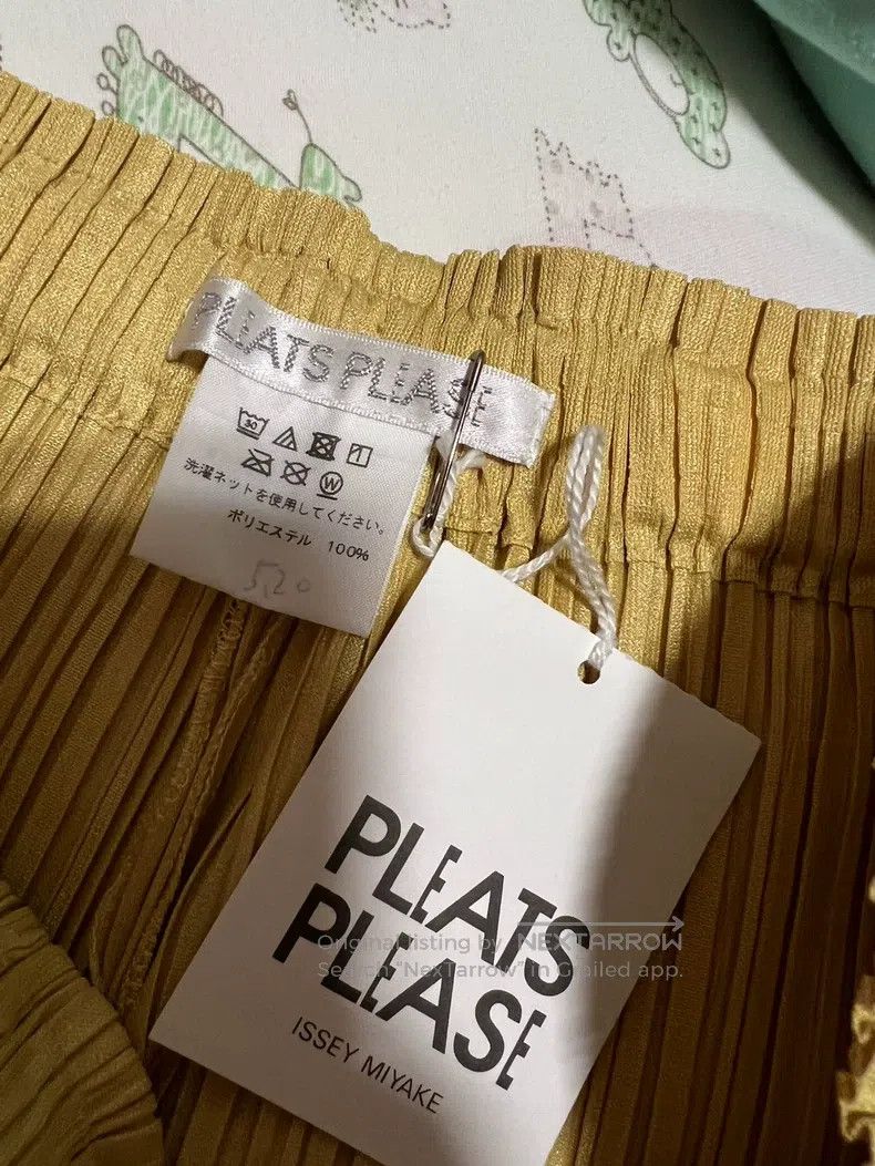 Issey Miyake Issey Miyake Yellow Pants Size 25" / US 0 / IT 36 - 4 Thumbnail