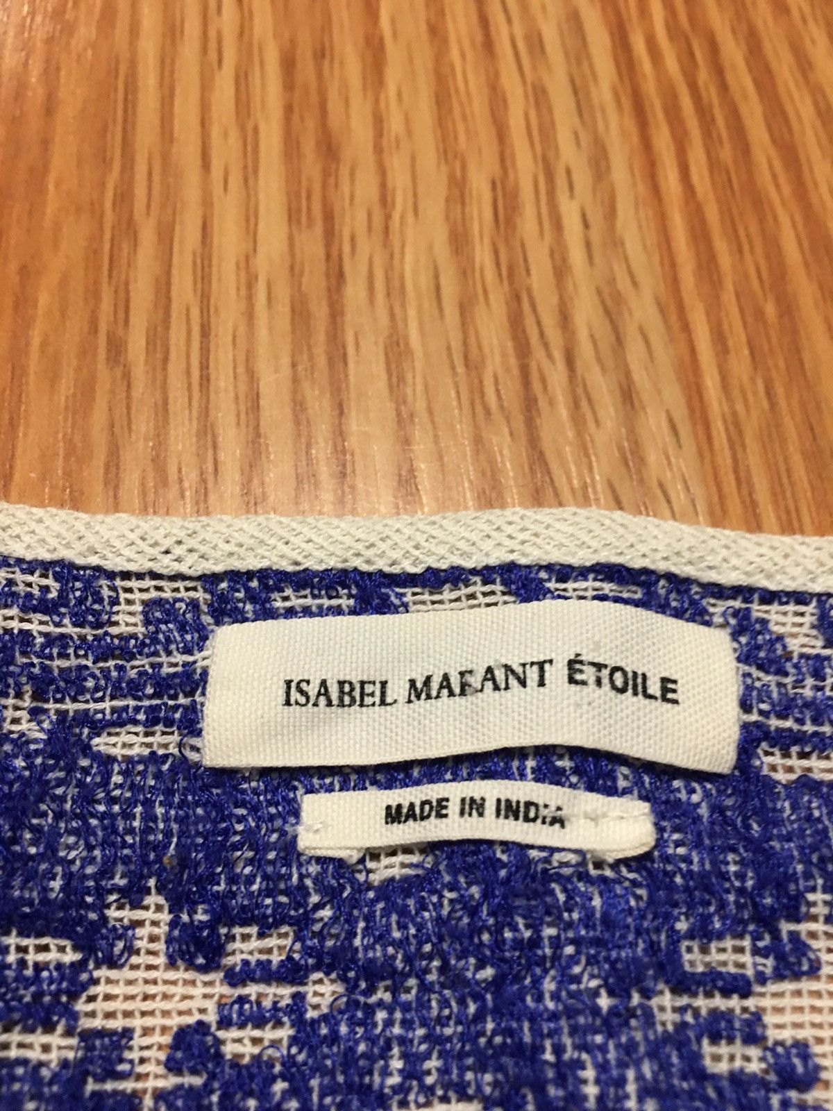 Isabel Marant × Isabel Marant Etoile Isabel Marant Etoile Blue Knit Womens Tunic Tricot Size L Size L / US 10 / IT 46 - 9 Thumbnail