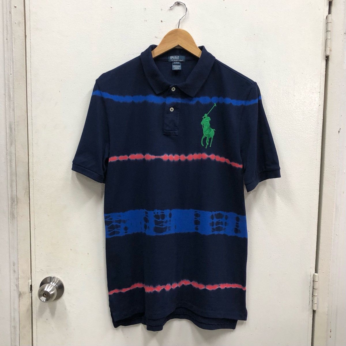 Polo Ralph Lauren Polo Ralph Lauren Men’s Striped Polo Shirt LARGE Size US L / EU 52-54 / 3 - 1 Thumbnail