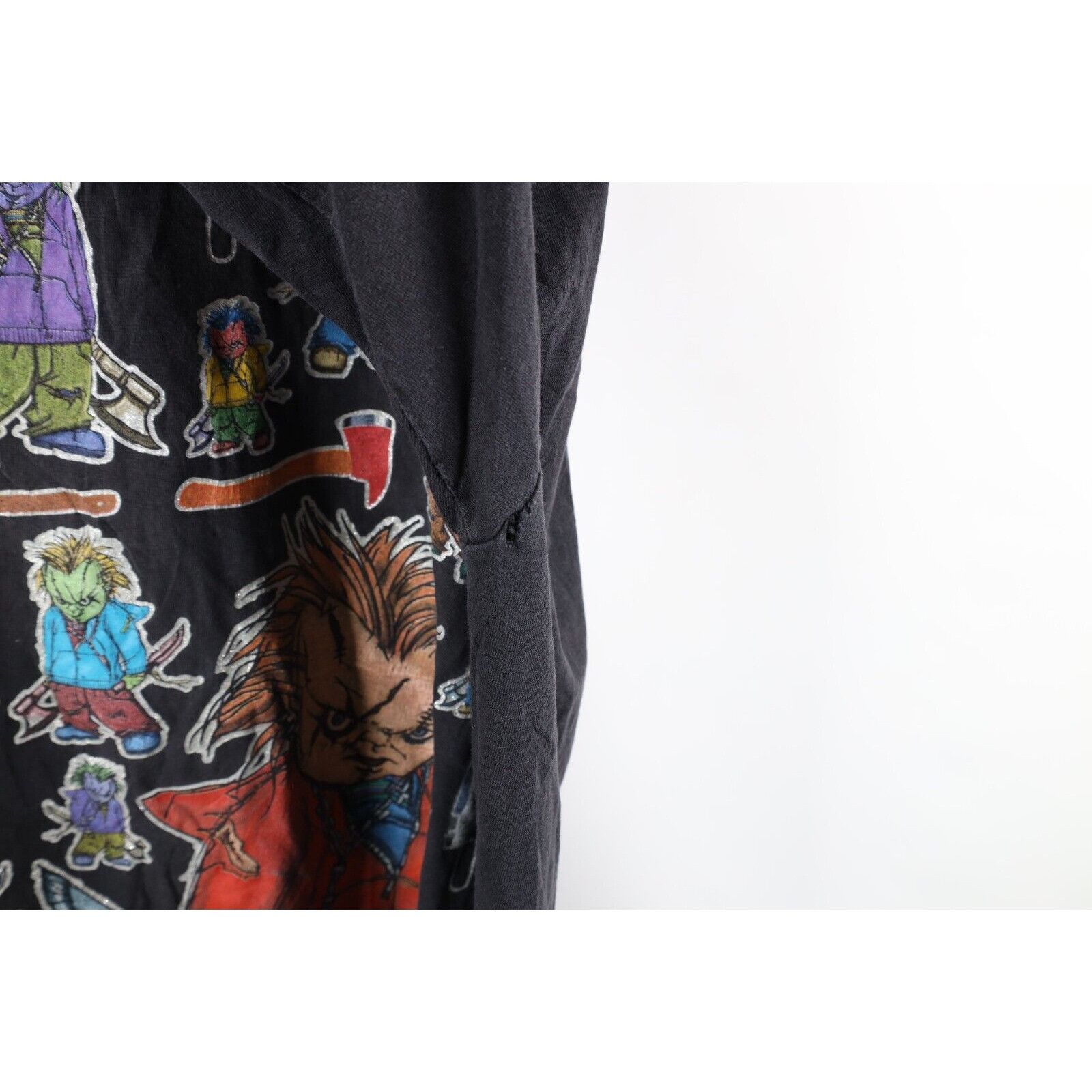Vintage Vintage Streetwear Halloween Chucky Doll T-Shirt 5XL Size US XXL / EU 58 / 5 - 8 Thumbnail