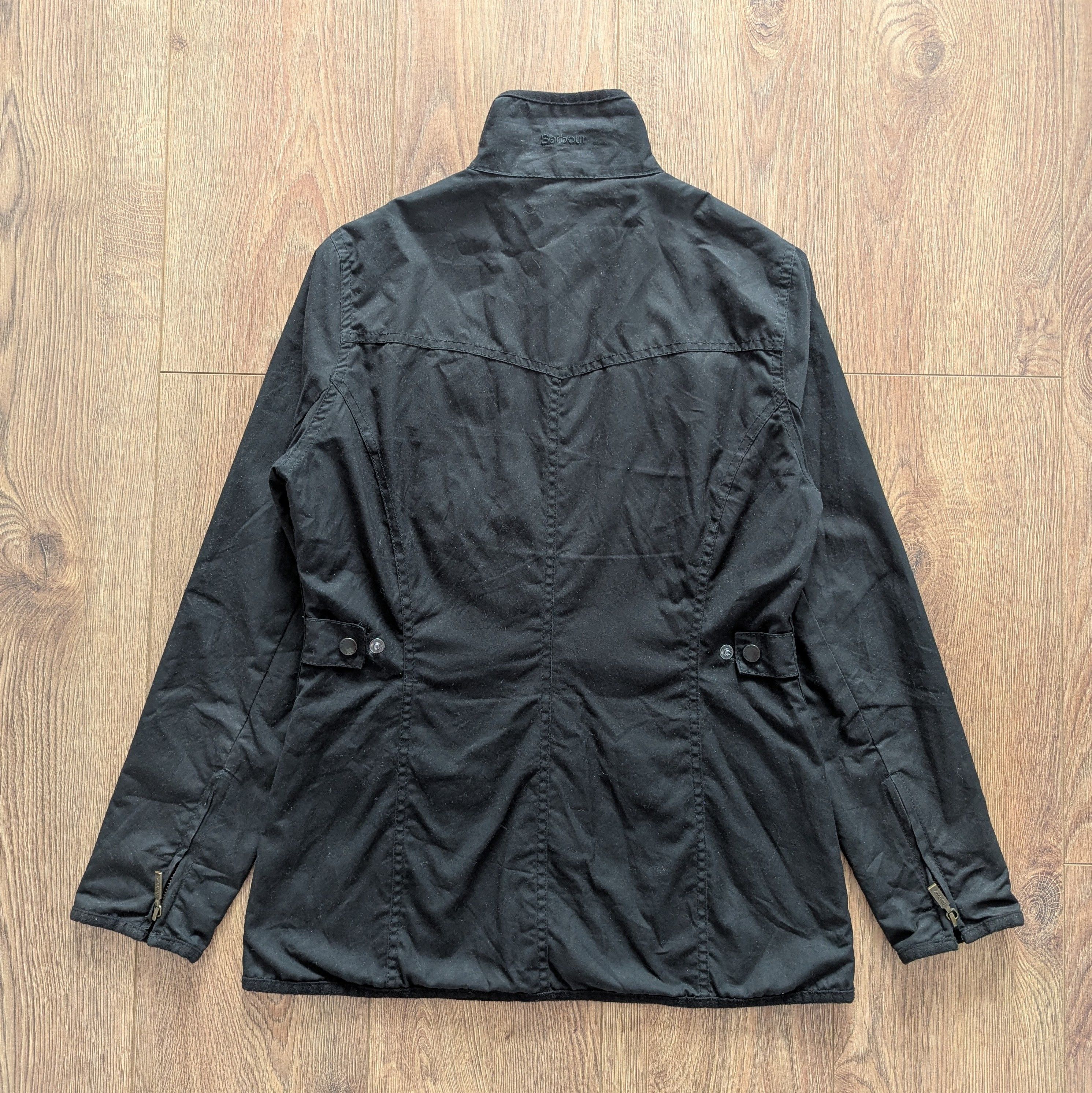 Barbour Barbour Ladies Utility Wax Jacket British Style Waxed Cotton Size S / US 4 / IT 40 - 17 Thumbnail