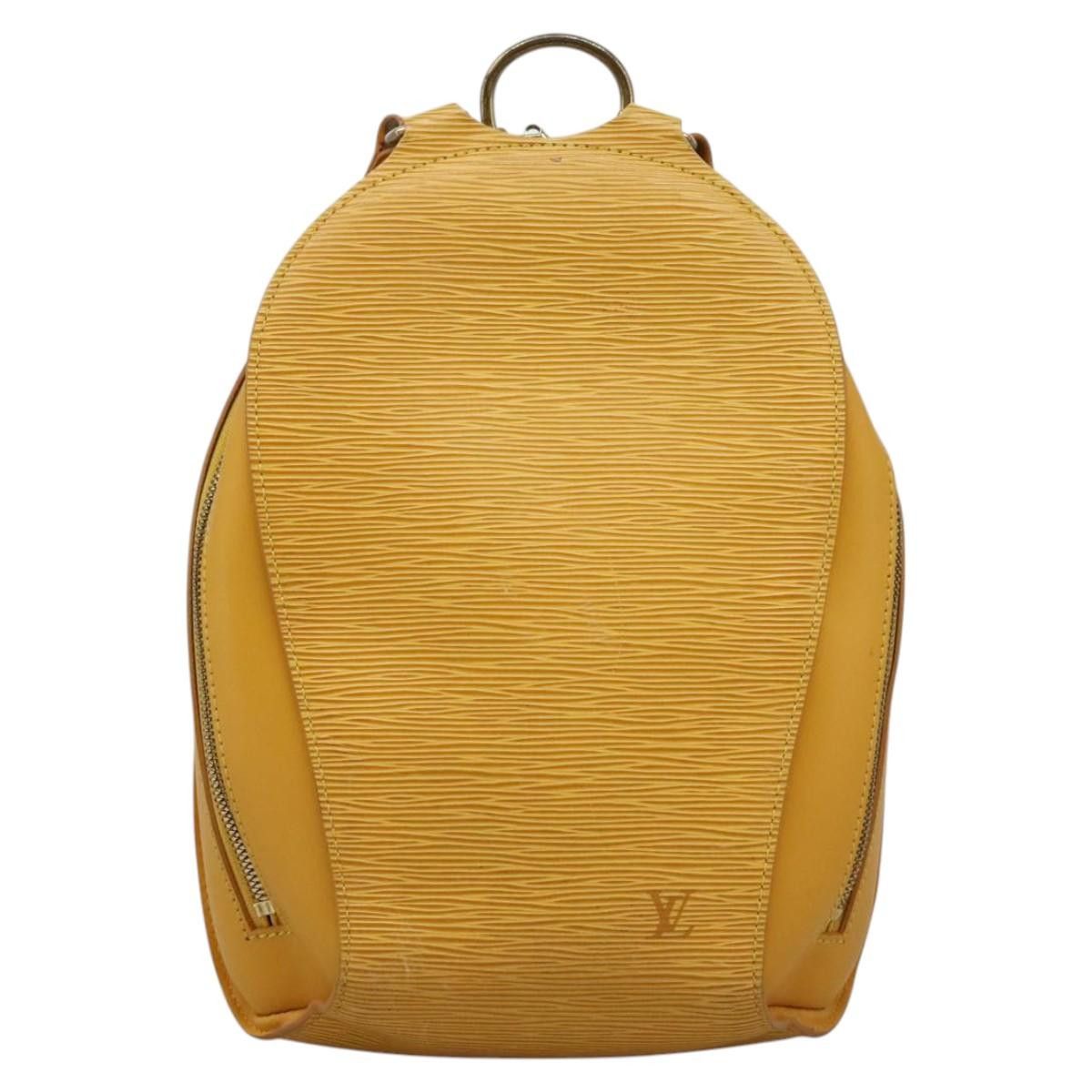 Louis Vuitton LOUIS VUITTON Epi Mabillon Backpack Yellow M52239 Size ONE SIZE - 13 Thumbnail