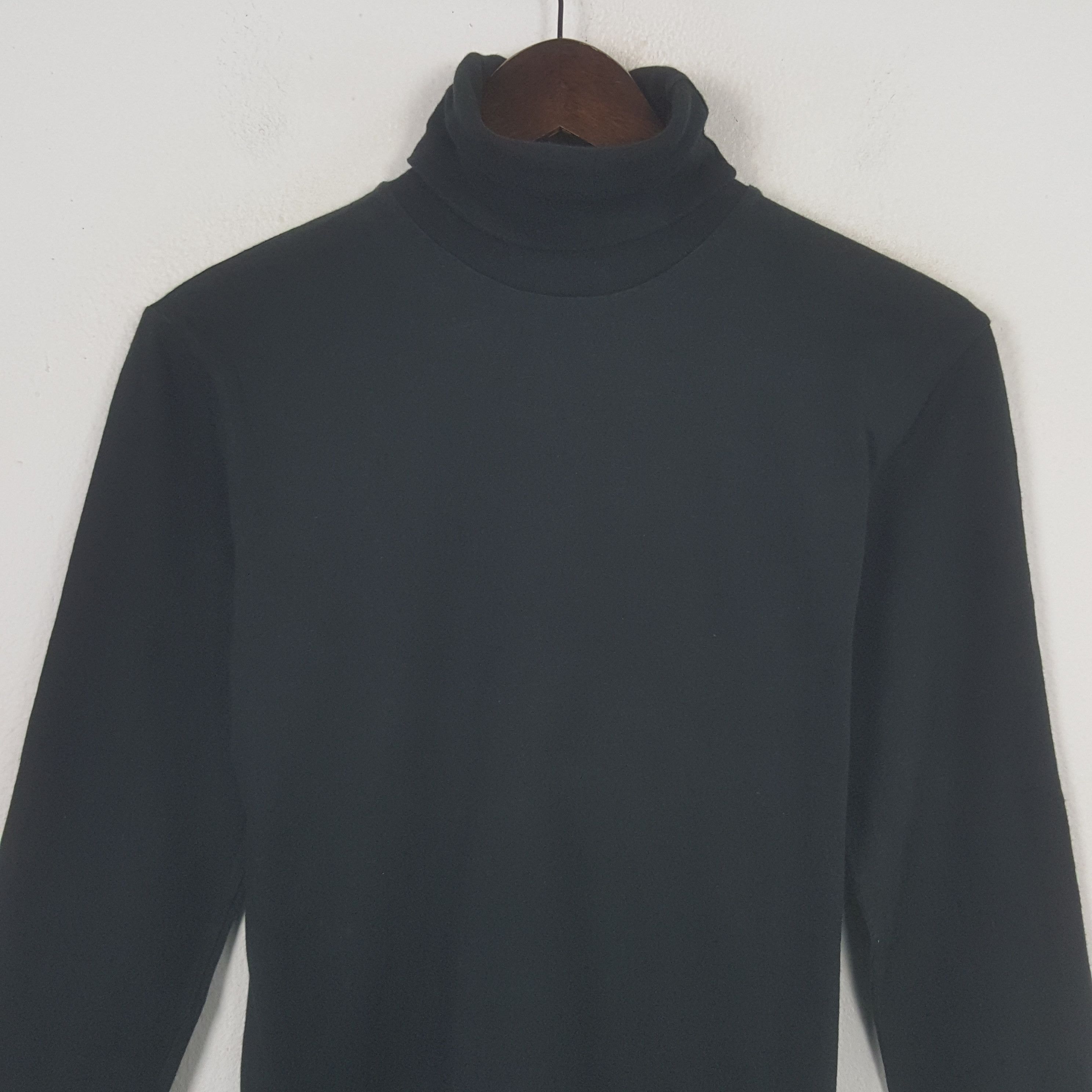 agnes b. Vintage Agnes B Back Plain Turtleneck T-shirt Size US S / EU 44-46 / 1 - 2 Thumbnail