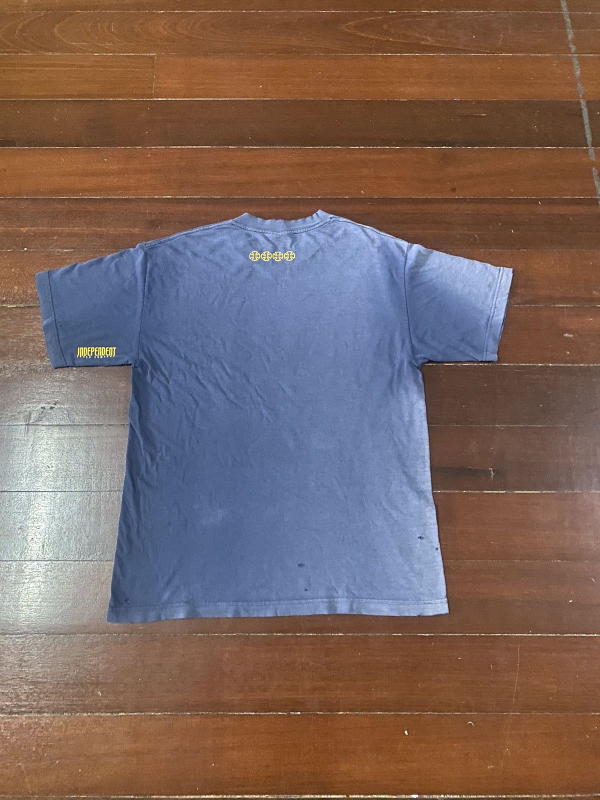 Independent Truck Co. FIRE 🔥🔥 VINTAGE 90s INDEPENDENT TRUCK COMPANY BOX LOGO faded Size US L / EU 52-54 / 3 - 8 Thumbnail