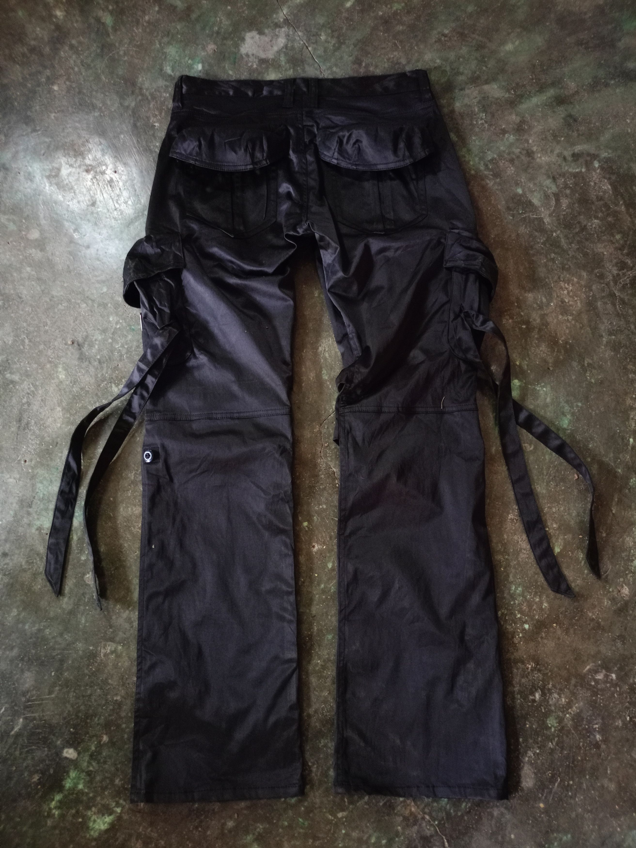 Japanese Brand 2000s Saucy Gool Bandage Cargo Pants style Rick Owens Size US 30 / EU 46 - 5 Thumbnail