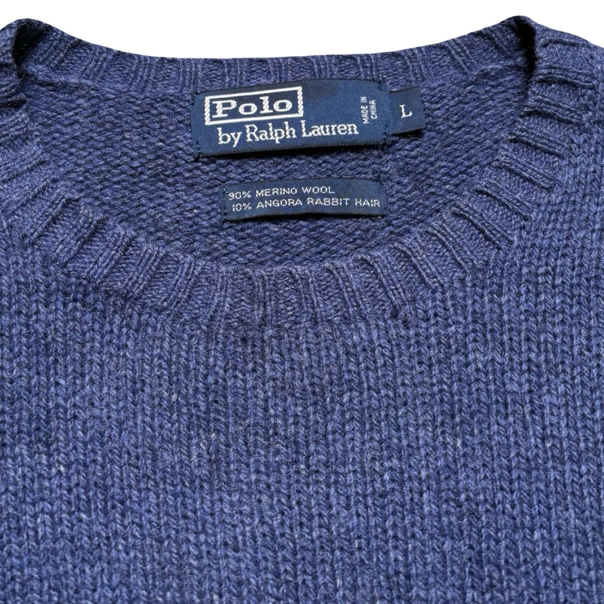 Polo Ralph Lauren Polo Ralph Lauren Crew Sweater Merino Wool Rabbit Hair Size US L / EU 52-54 / 3 - 3 Thumbnail