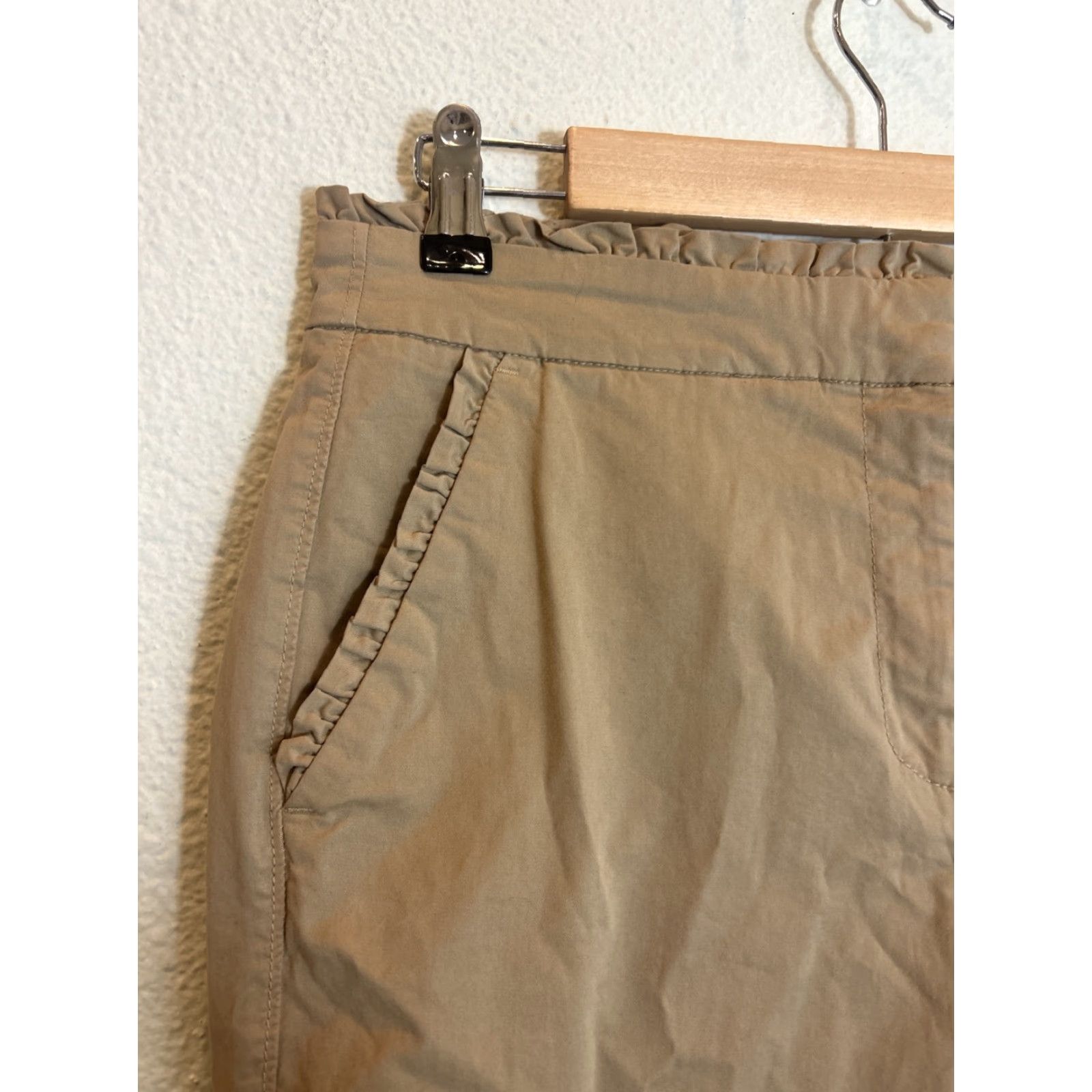 J.Crew VINTAGE? NO - (not vintage) J.CREW Chino Pants Beige 30x27 Women's Size 6 Pants Regular Fit Womens Size 28" / US 6 / IT 42 - 4 Thumbnail