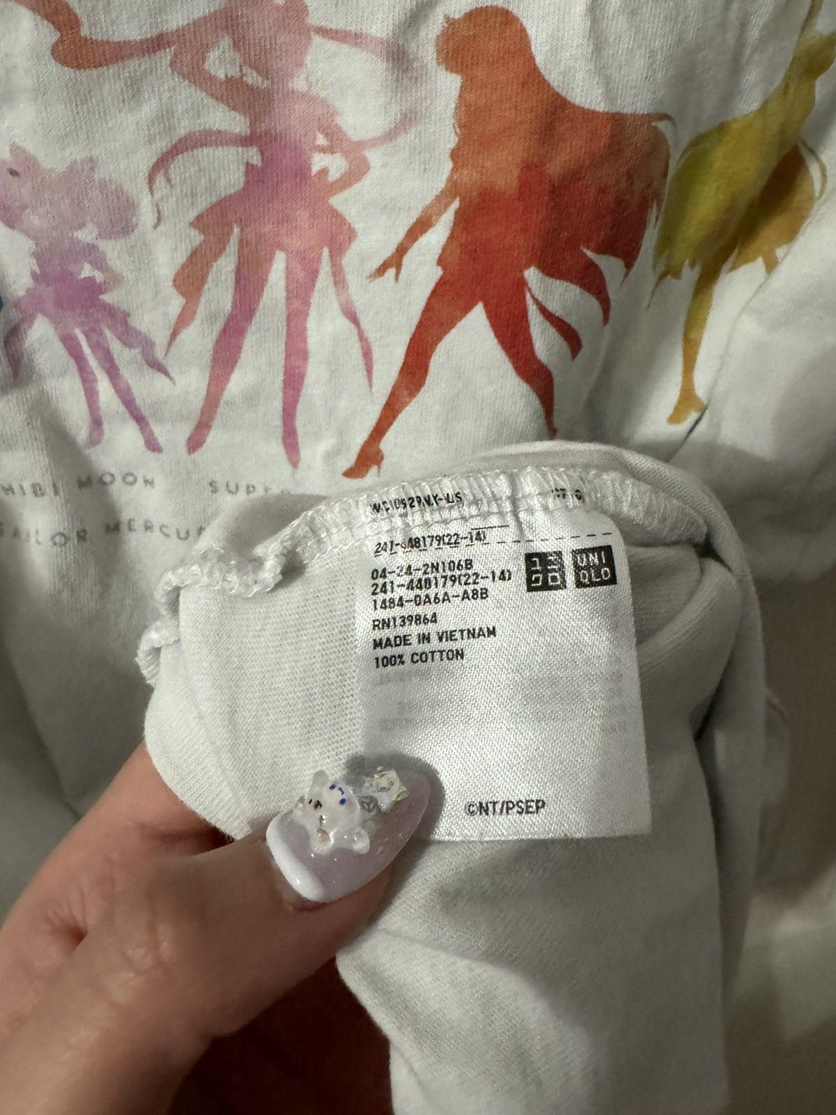 Anime × Uniqlo Sailor Moon Eternal The Movie x UT Uniqlo Collab Luna Tee Size M / US 6-8 / IT 42-44 - 3 Thumbnail