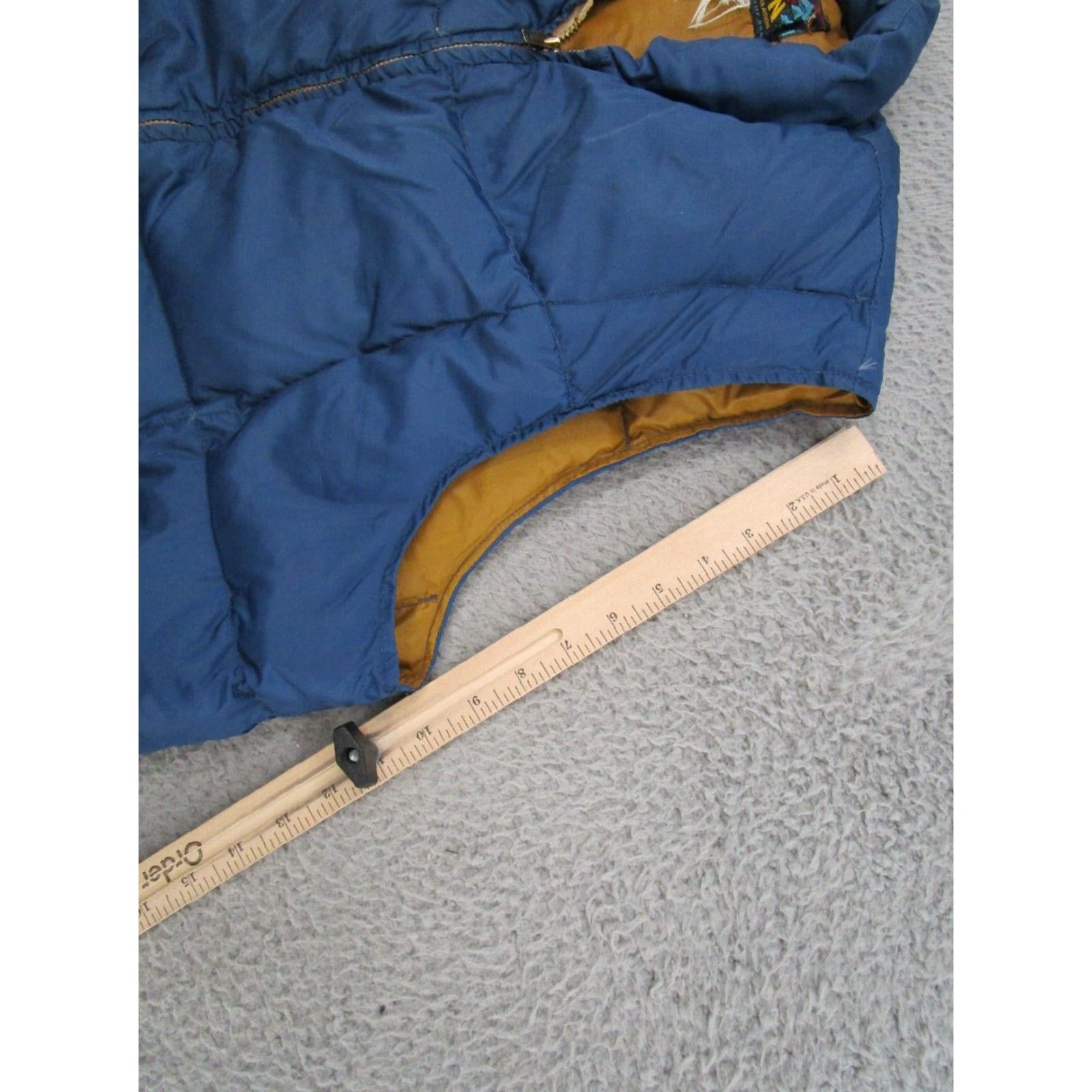 Eddie Bauer VINTAGE Bauer Down Filled Vest Mens Puffer Goose Outdoor Full Zip Ski Winter Size US L / EU 52-54 / 3 - 6 Thumbnail