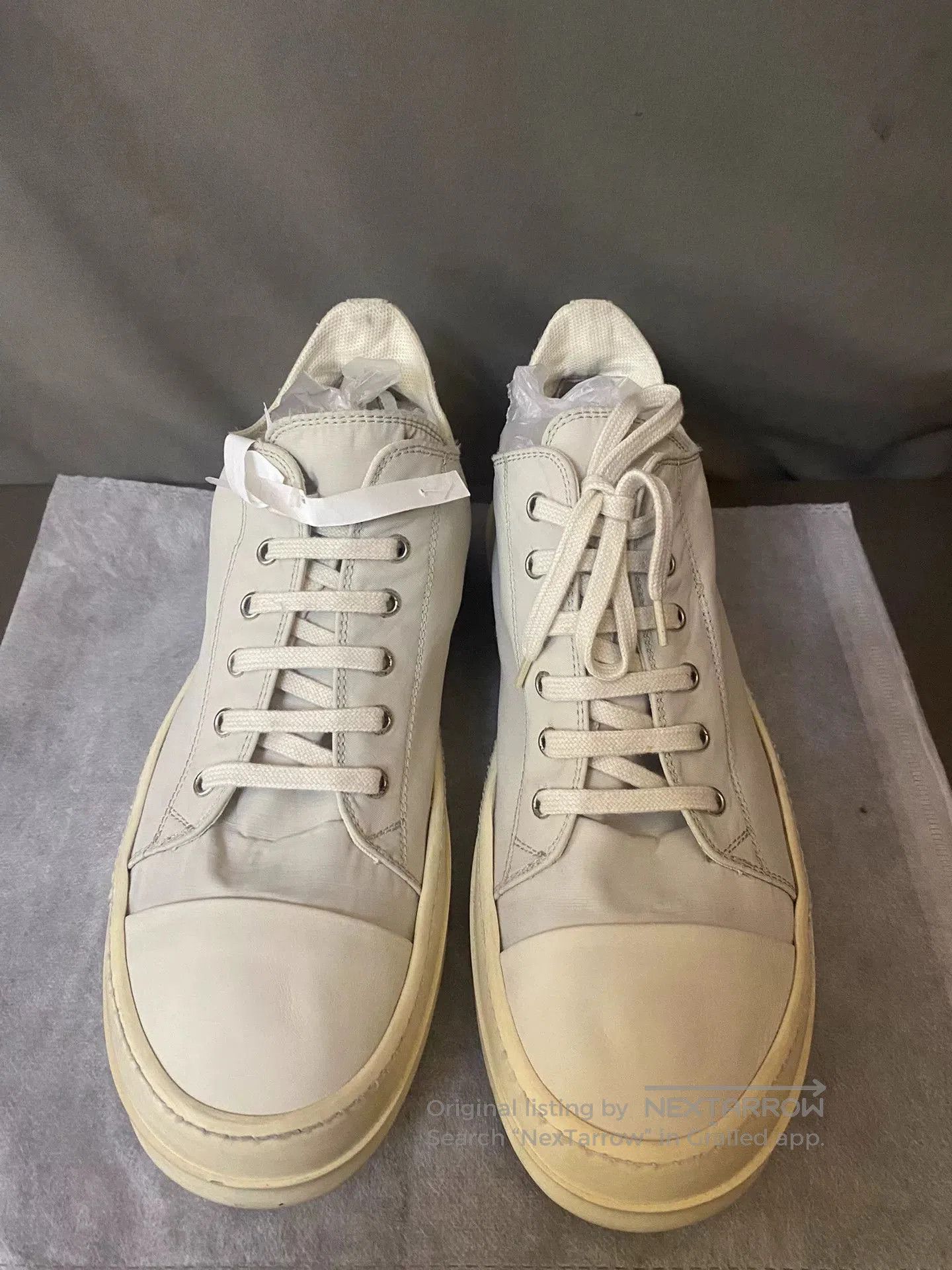 Rick Owens Rick Owens Low-Top Sneakers in Size 43. Size US 10 / EU 43 - 2 Thumbnail