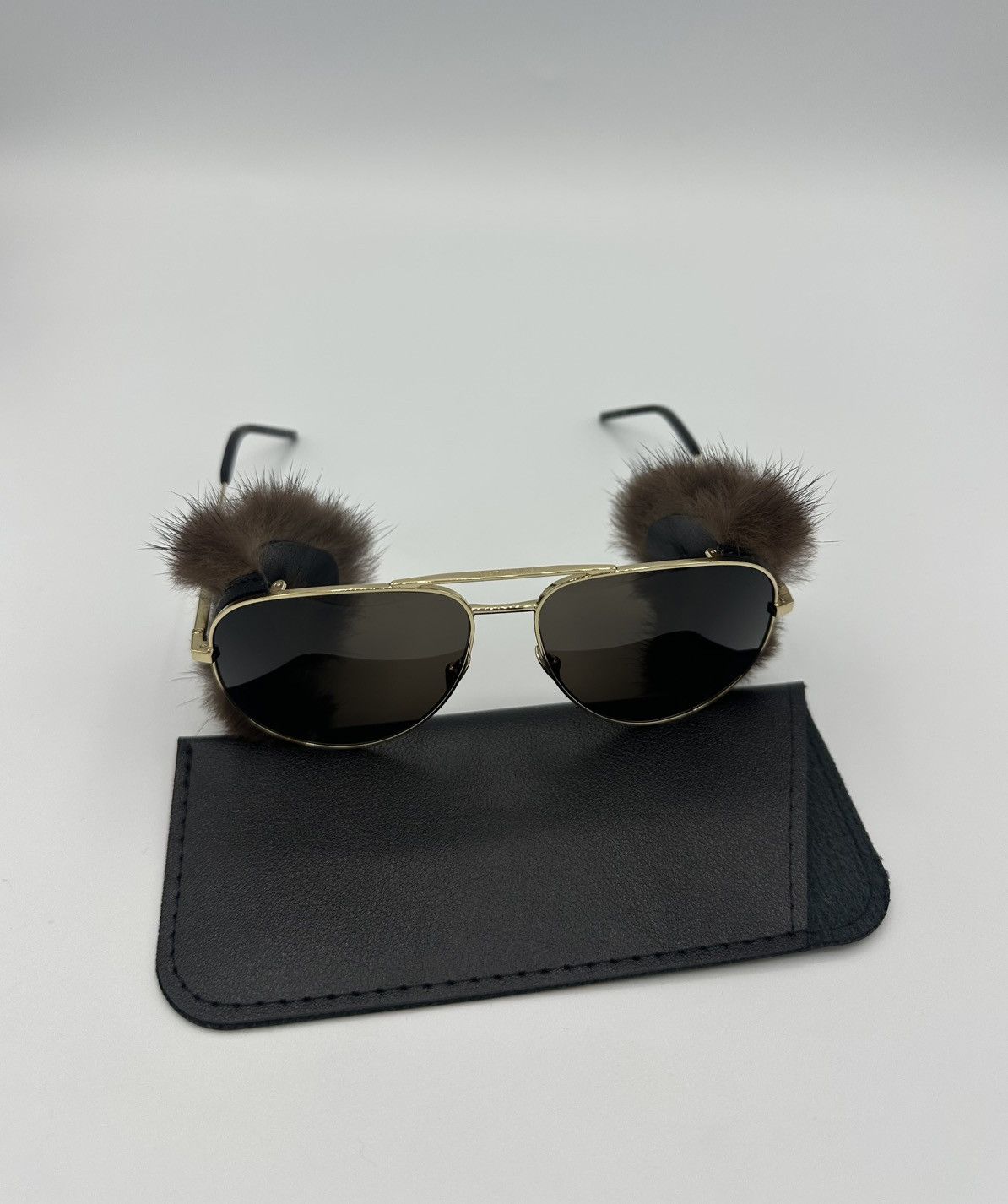 Saint Laurent Paris Saint Laurent Mink Sunglasses Size ONE SIZE - 1 Thumbnail