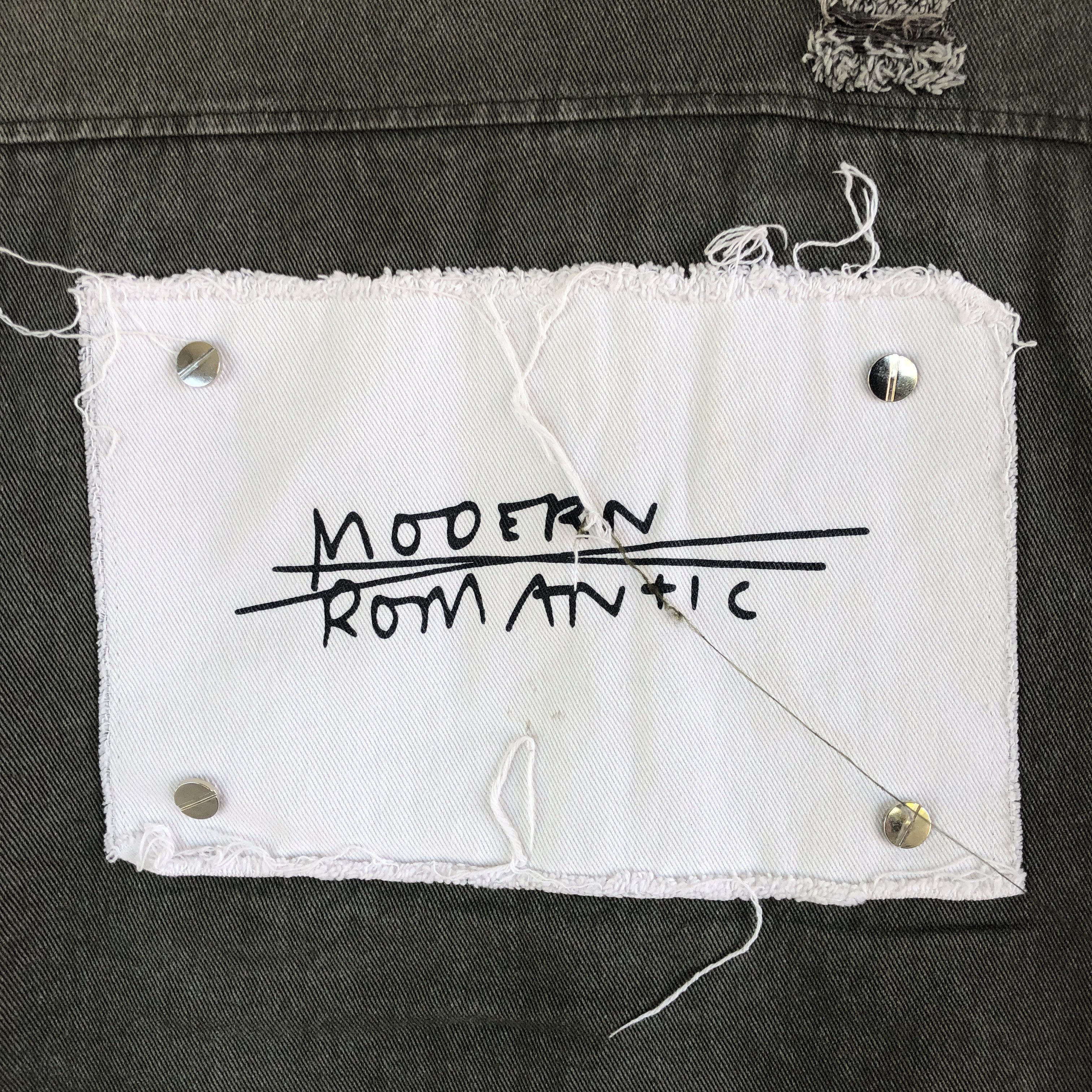 If Six Was Nine Vintage Modern Romantic Distressed Spike Jeans Jackets Size US M / EU 48-50 / 2 - 6 Thumbnail