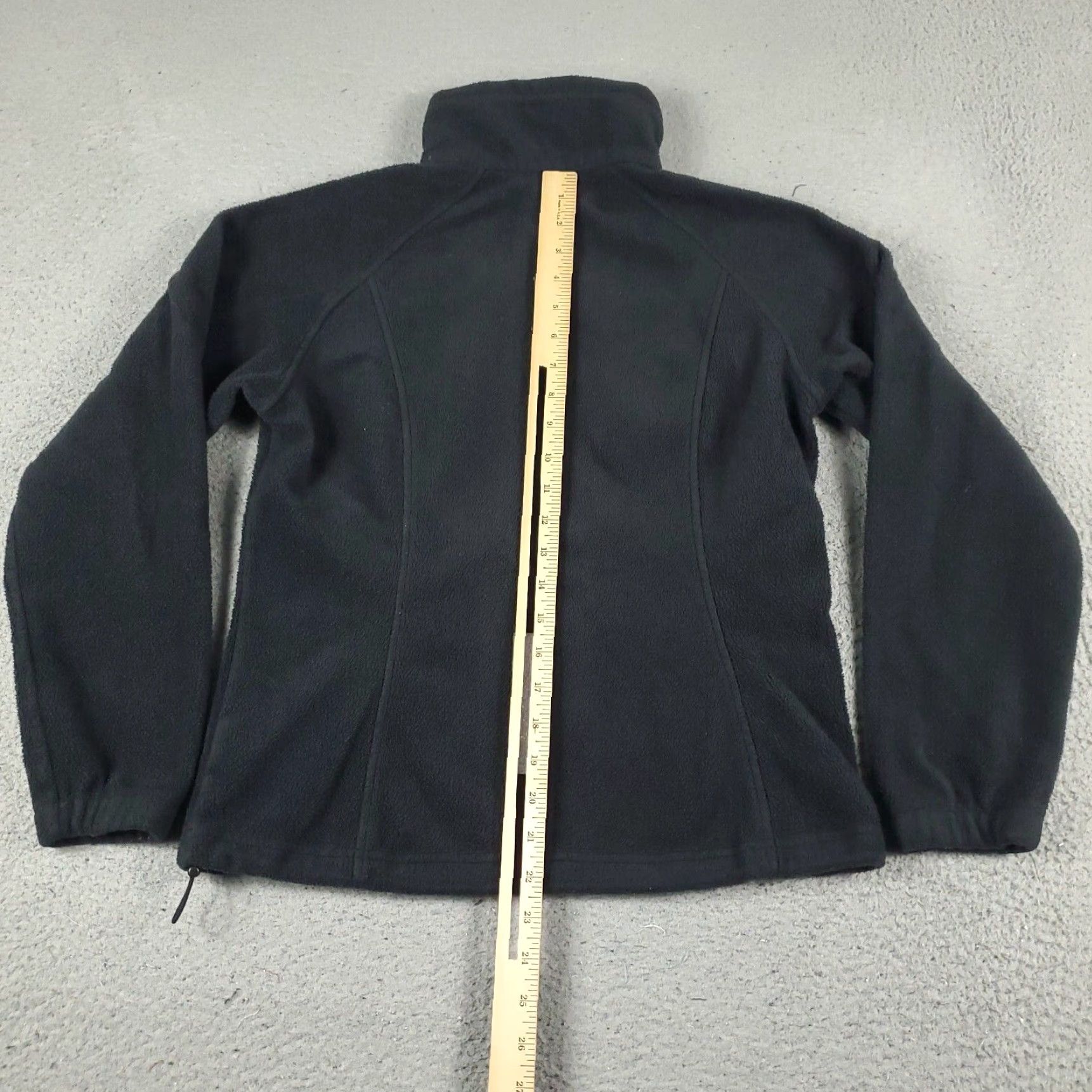 Vintage Columbia Jacket Womens PS Black Fleece Full Zip Up Sweater Sweatshirt Size S / US 4 / IT 40 - 6 Thumbnail