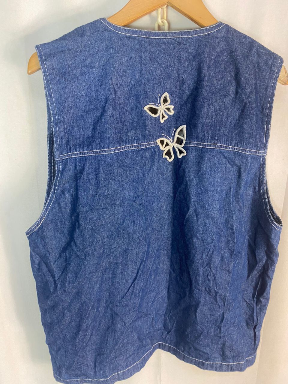 Japanese Brand × Vintage Worderful vacation denim vest by park house Size L / US 10 / IT 46 - 10 Thumbnail