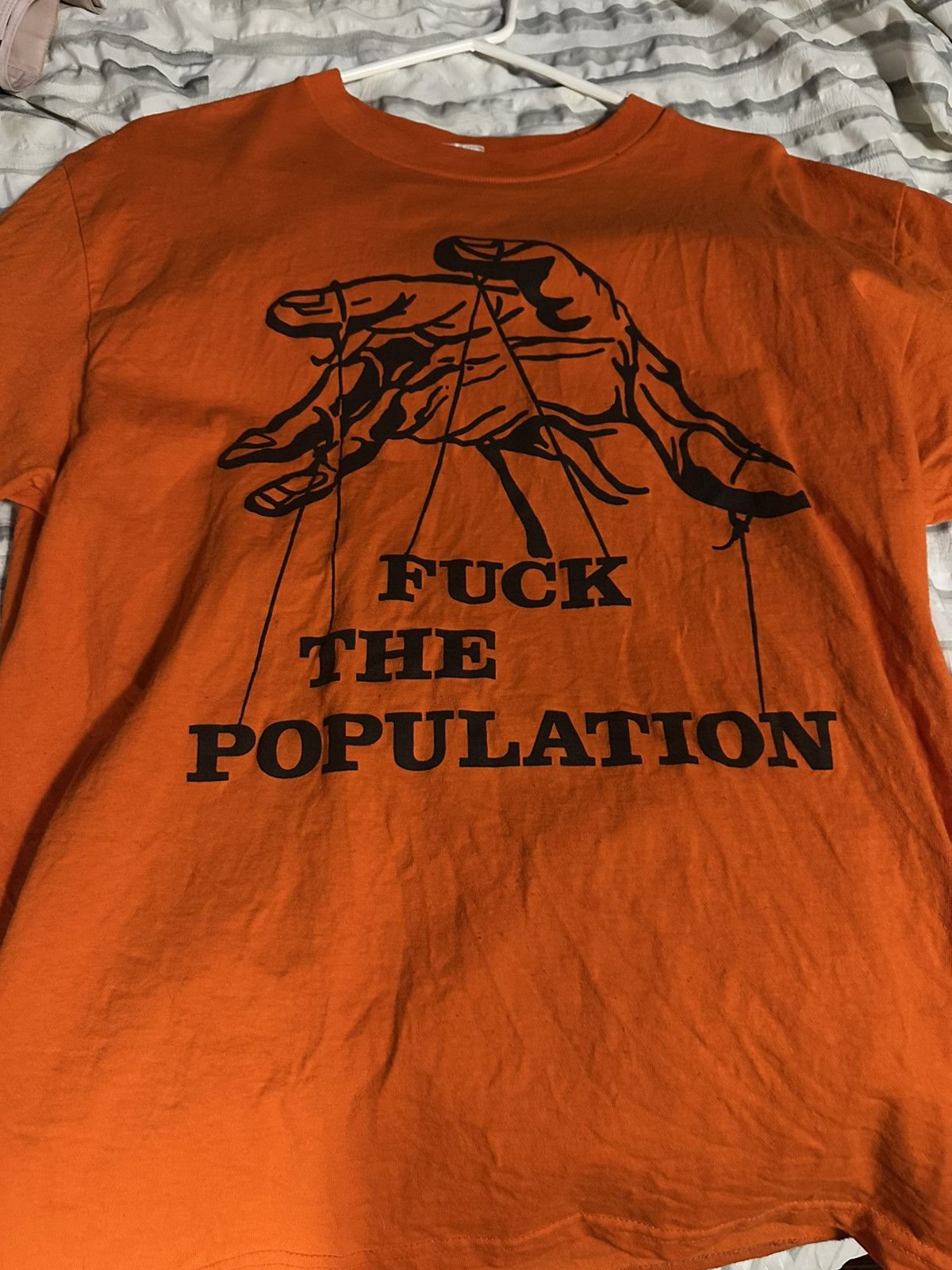 Fuck The Population FTP “puppet master” t shirt Size US L / EU 52-54 / 3 - 1 Thumbnail