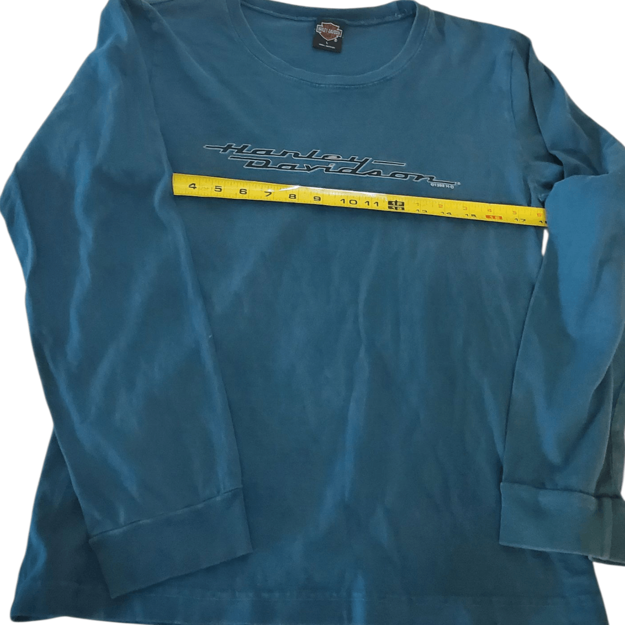 Harley Davidson 1998 Harley Davidson Script T-Shirt Size L / US 10 / IT 46 - 5 Thumbnail
