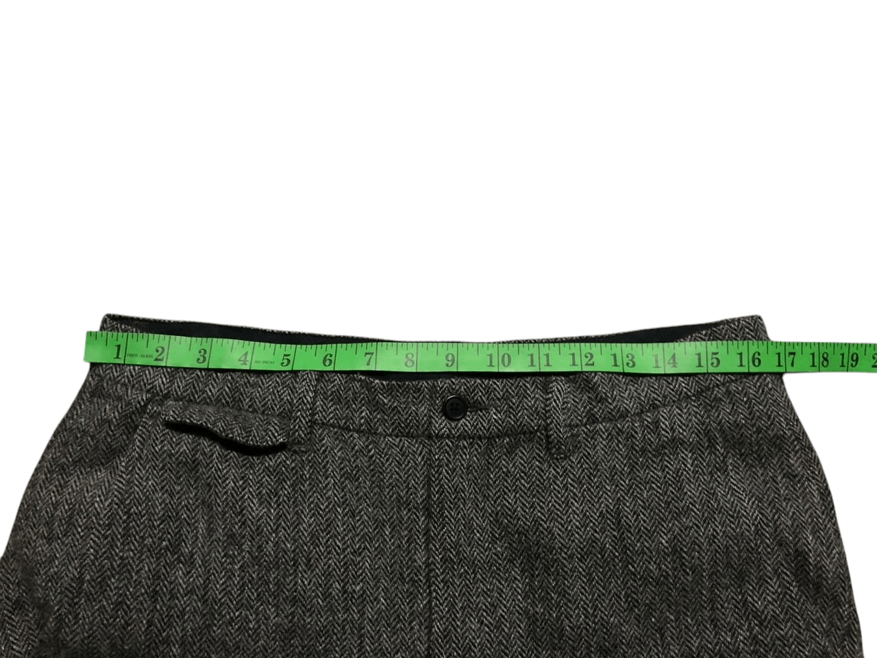 Beams Plus Beams Hearts Wool Pants Ankle Cut Design Size US 33 - 15 Thumbnail