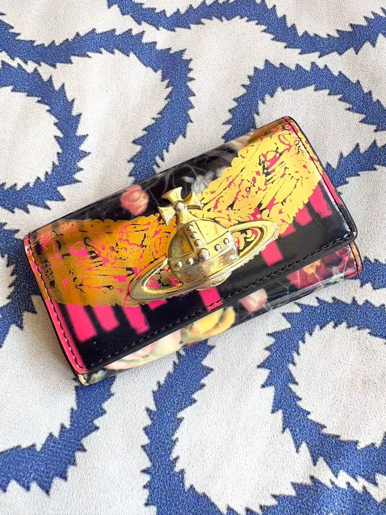 Vivienne Westwood Vivienne Westwood Oil painting Saturn key bag Size ONE SIZE - 1 Thumbnail