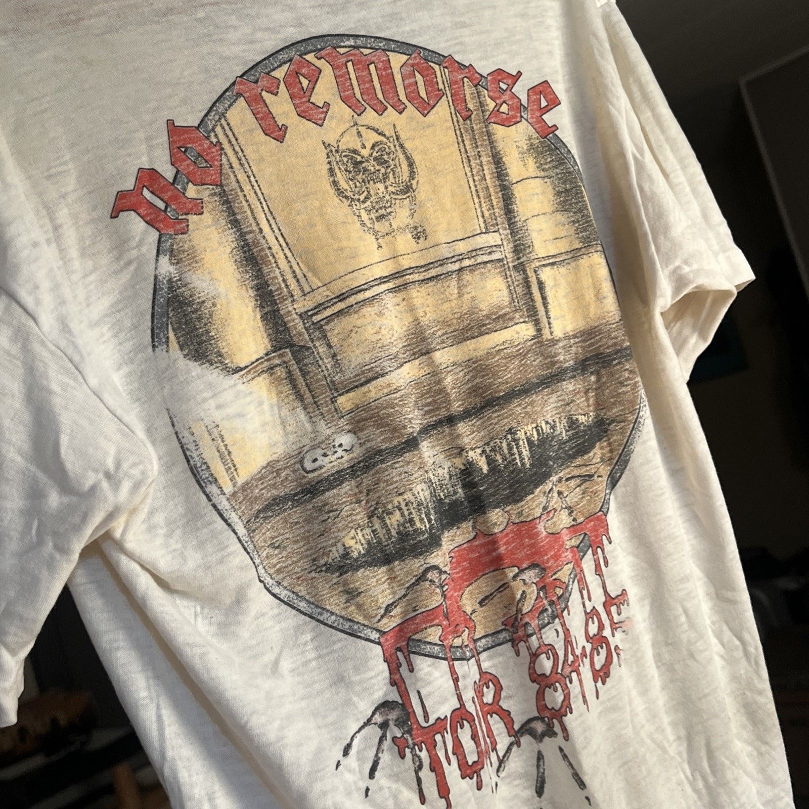 The Unbranded Brand Vintage Motorhead No Remorse Tour 84-85 T Shirt Band Lemmy Size US M / EU 48-50 / 2 - 21 Thumbnail