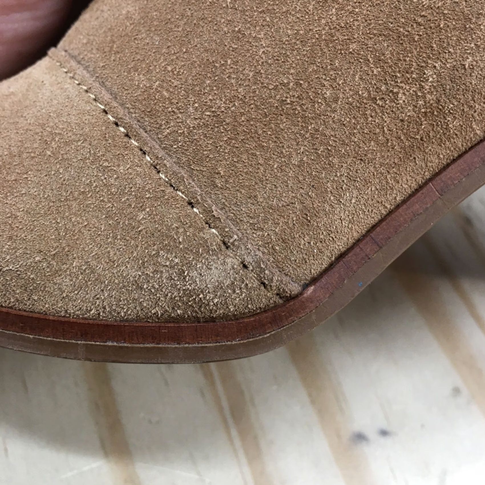 Toms TOMS Boots Womens 5 Lunata Ankle Bootie Tan Side Zip Casual Block Heel Comfort Breathable Suede All Season Solid Brown 10013036 Mens Womens Boys Girls Size US 5 / IT 35 - 6 Thumbnail