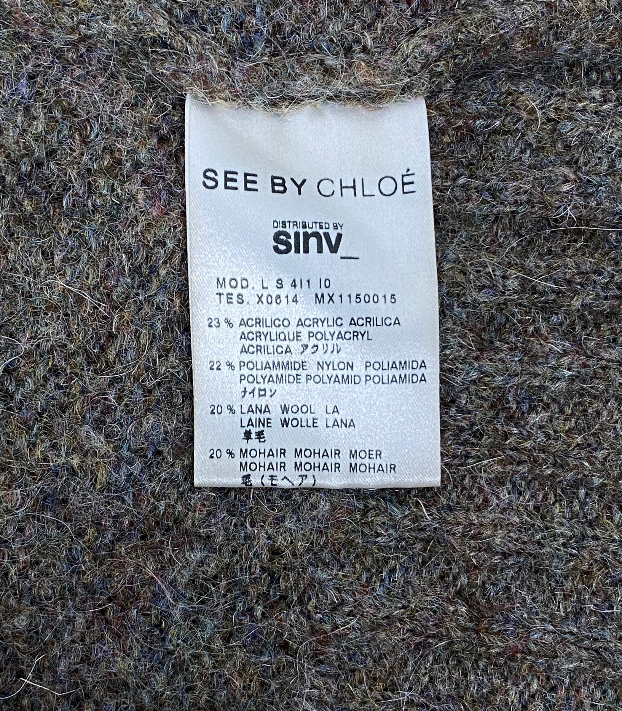 See by Chloe Long Knit Sweater size IT 38