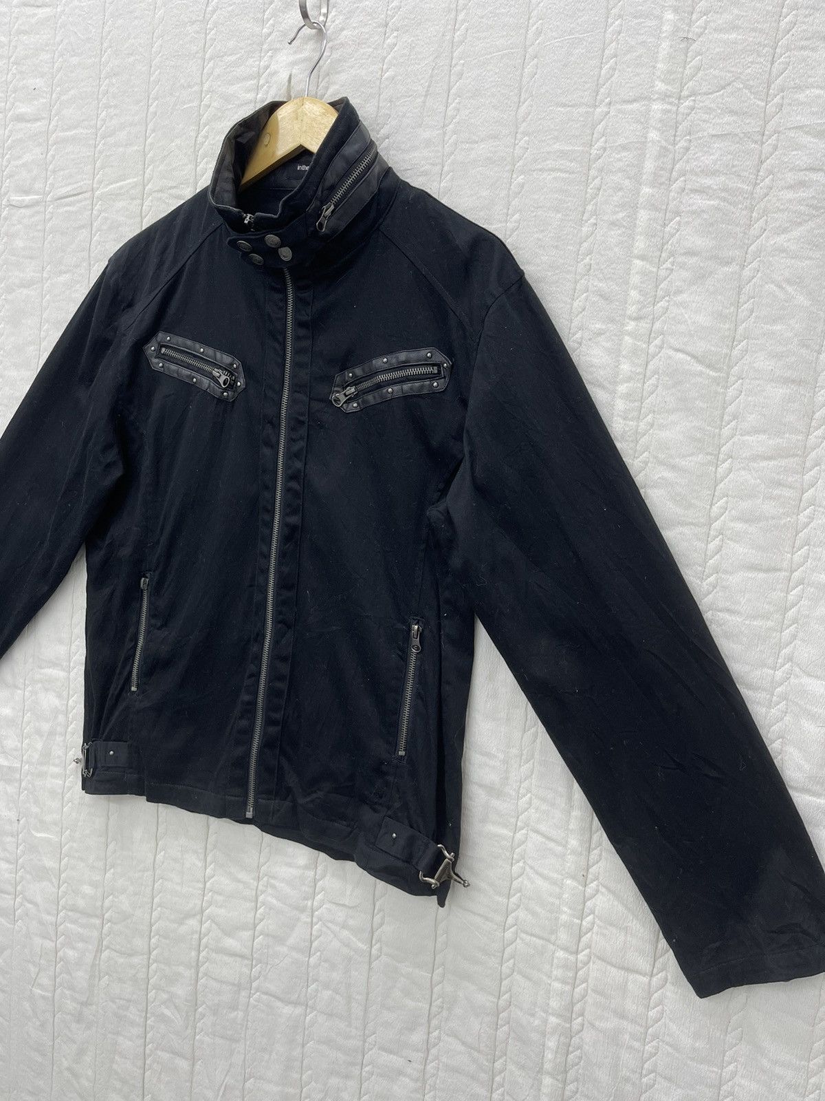 In The Attic (S) IN THE ATTIC DOUBLE RIDER BIKE JACKET Size L / US 10 / IT 46 - 3 Thumbnail