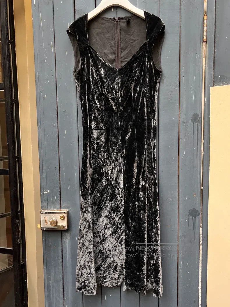Other Junya Watanabe Velvet long dress Size M Size M / US 6-8 / IT 42-44 - 6 Thumbnail