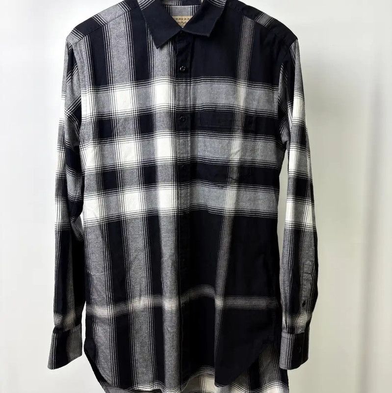 Burberry Men's Black Long Sleeve Shirt