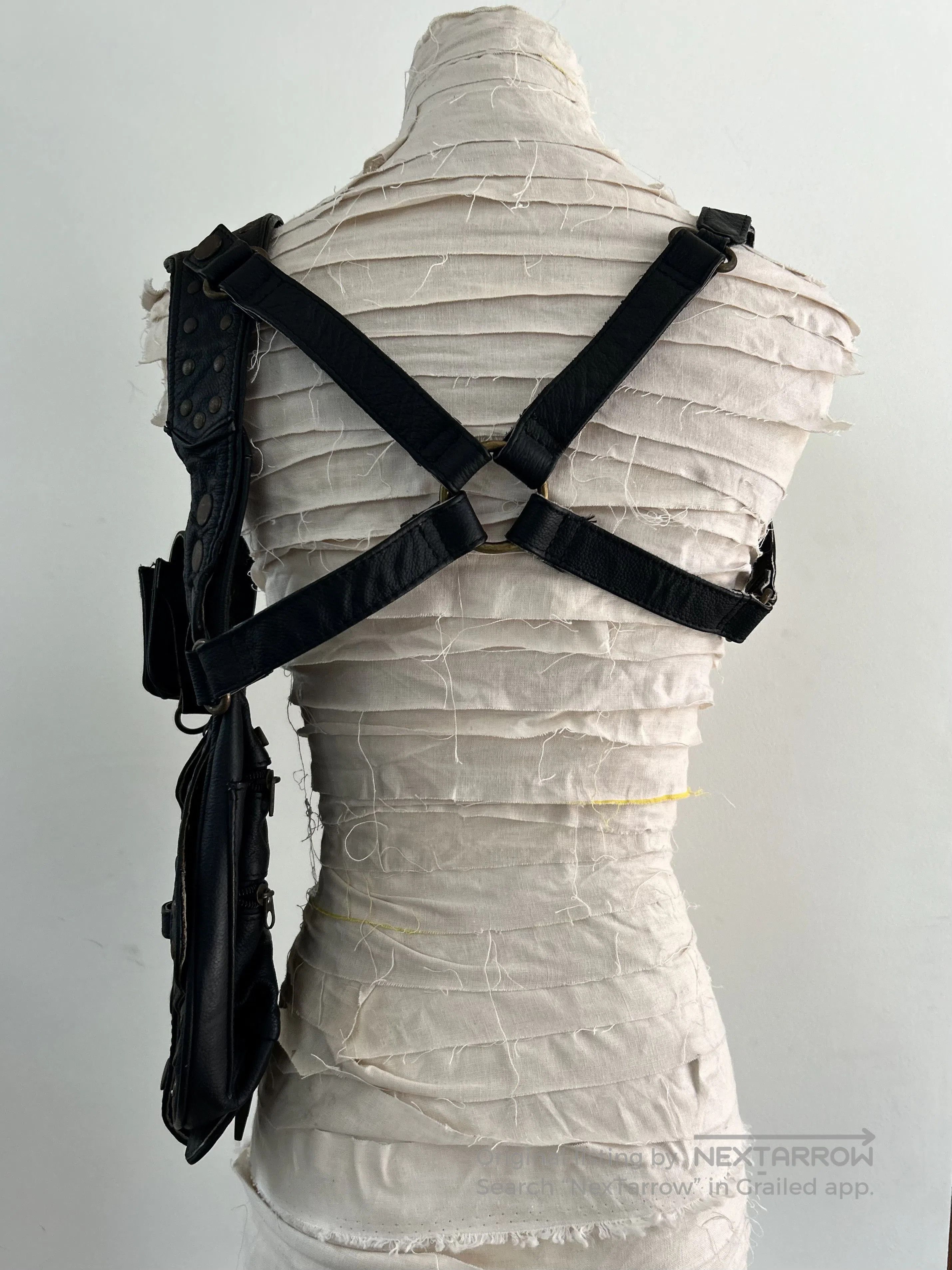 Other 00s Rivet Leather Harness Bag. Size ONE SIZE - 4 Thumbnail