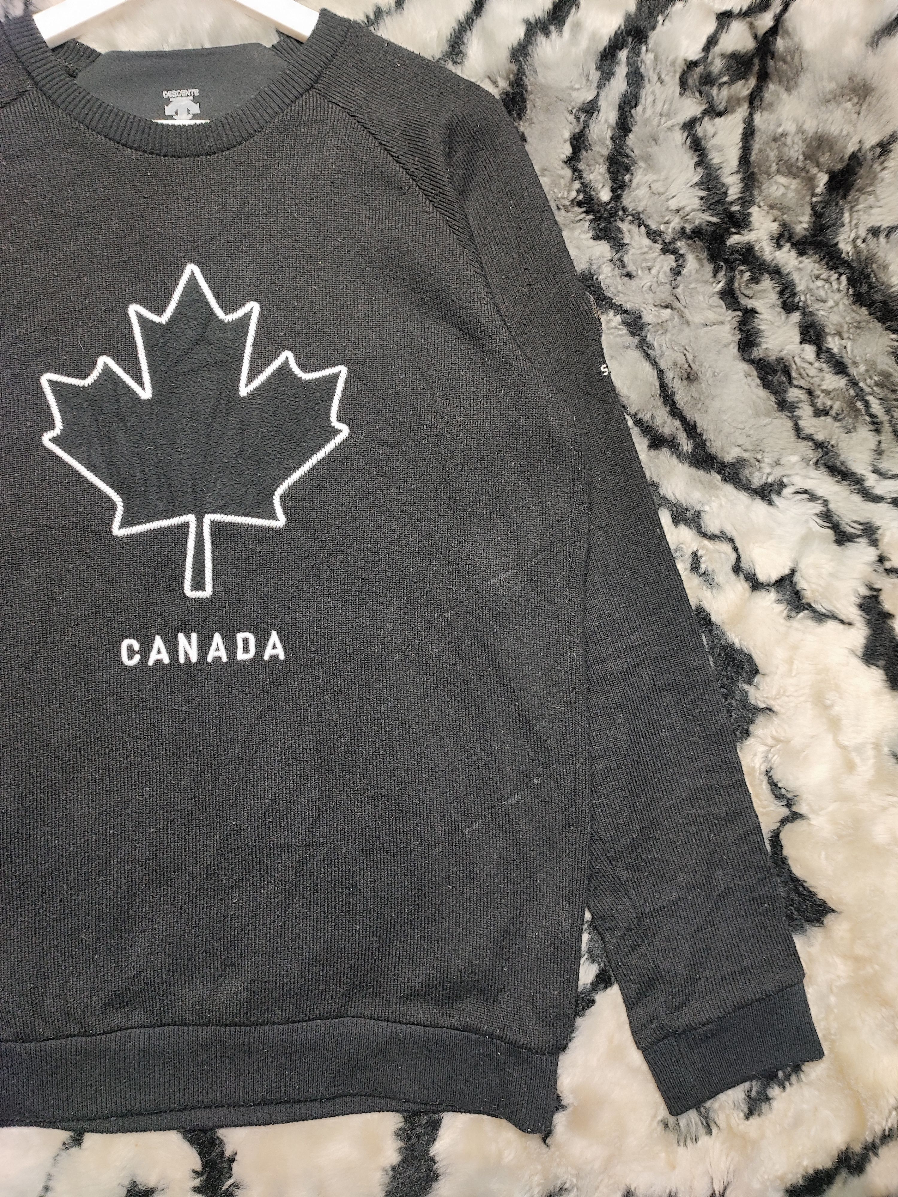 Descente × Japanese Brand Vintage Descente Ski Cross Canada Big Logo Size US S / EU 44-46 / 1 - 4 Thumbnail