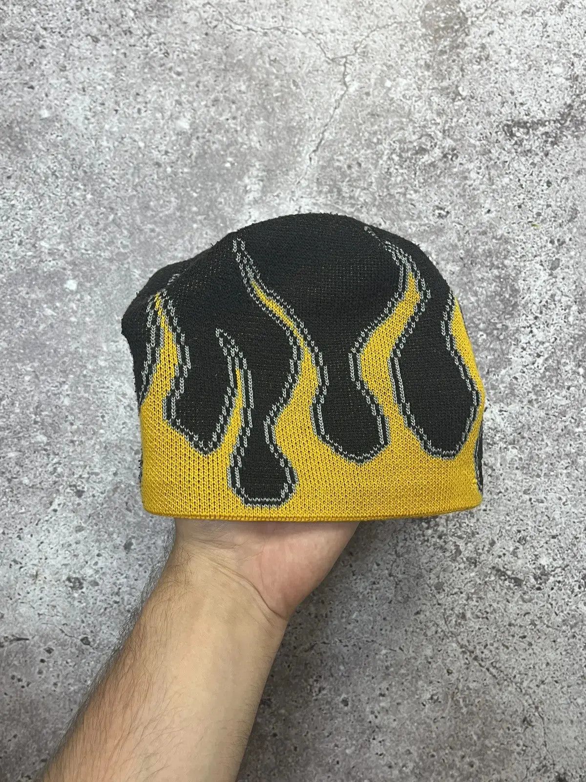 Japanese Brand Vintage Fire Y2K Hat Size ONE SIZE - 2 Thumbnail