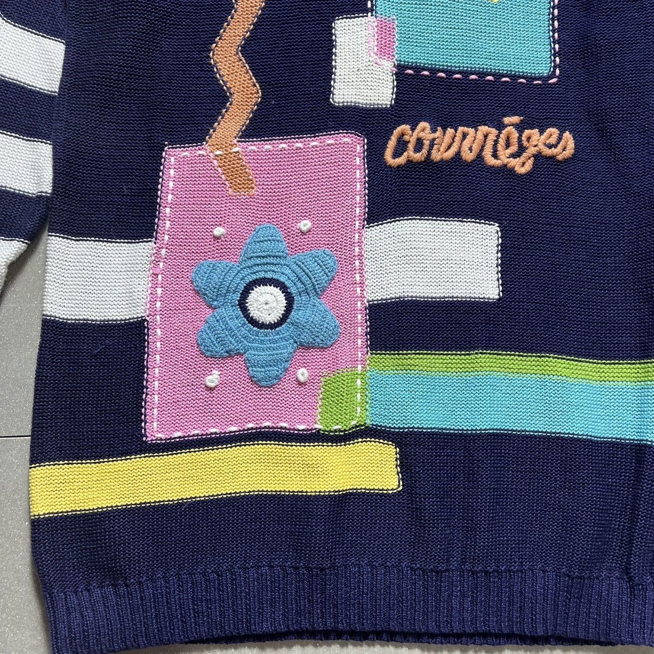 Courreges × Hysteric Glamour Courrèges Knit Sweater Size M / US 6-8 / IT 42-44 - 5 Thumbnail