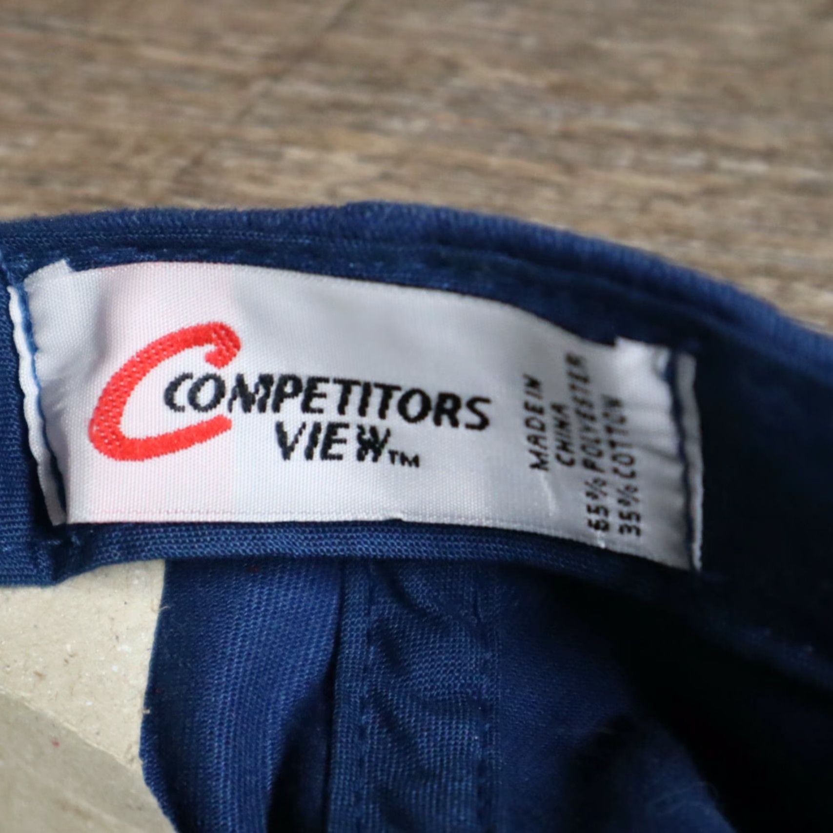 NASCAR Competitors View Baseball Cap Blue Adult Adjustable Hat Cap Size ONE SIZE - 7 Thumbnail