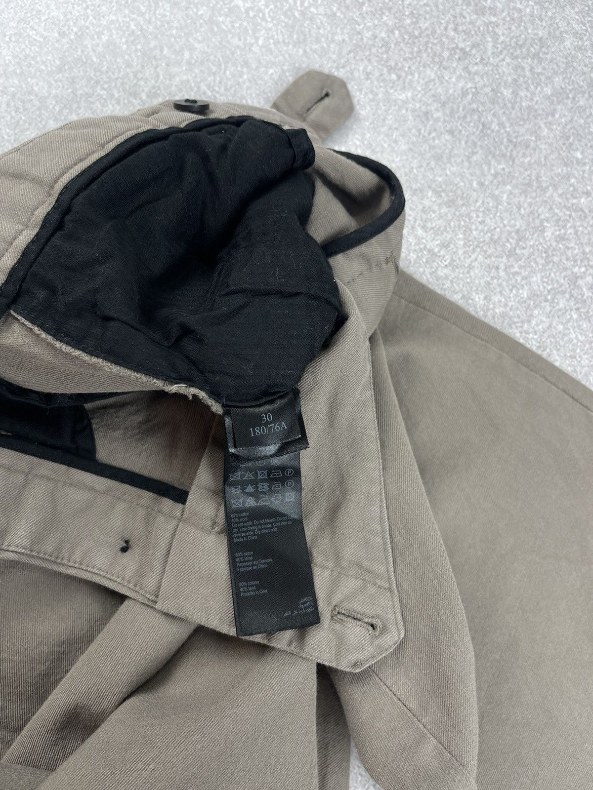 Allsaints Allsaints Tallis Slim Fit Cropped Trousers Pants Size 30 Size US 30 / EU 46 - 6 Thumbnail
