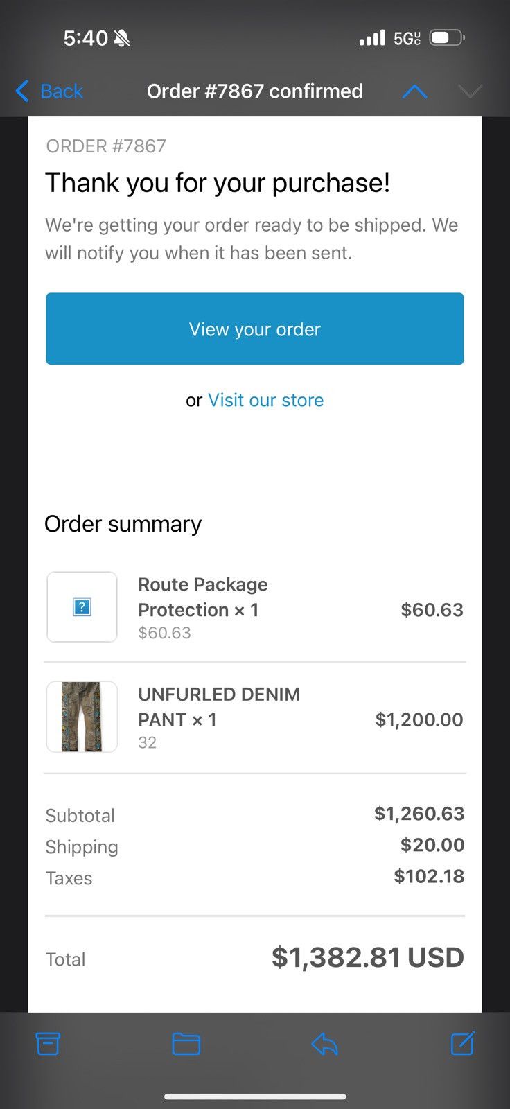 Who Decides War Who Decides War Unfurled Denim Size US 32 / EU 48 - 6 Thumbnail