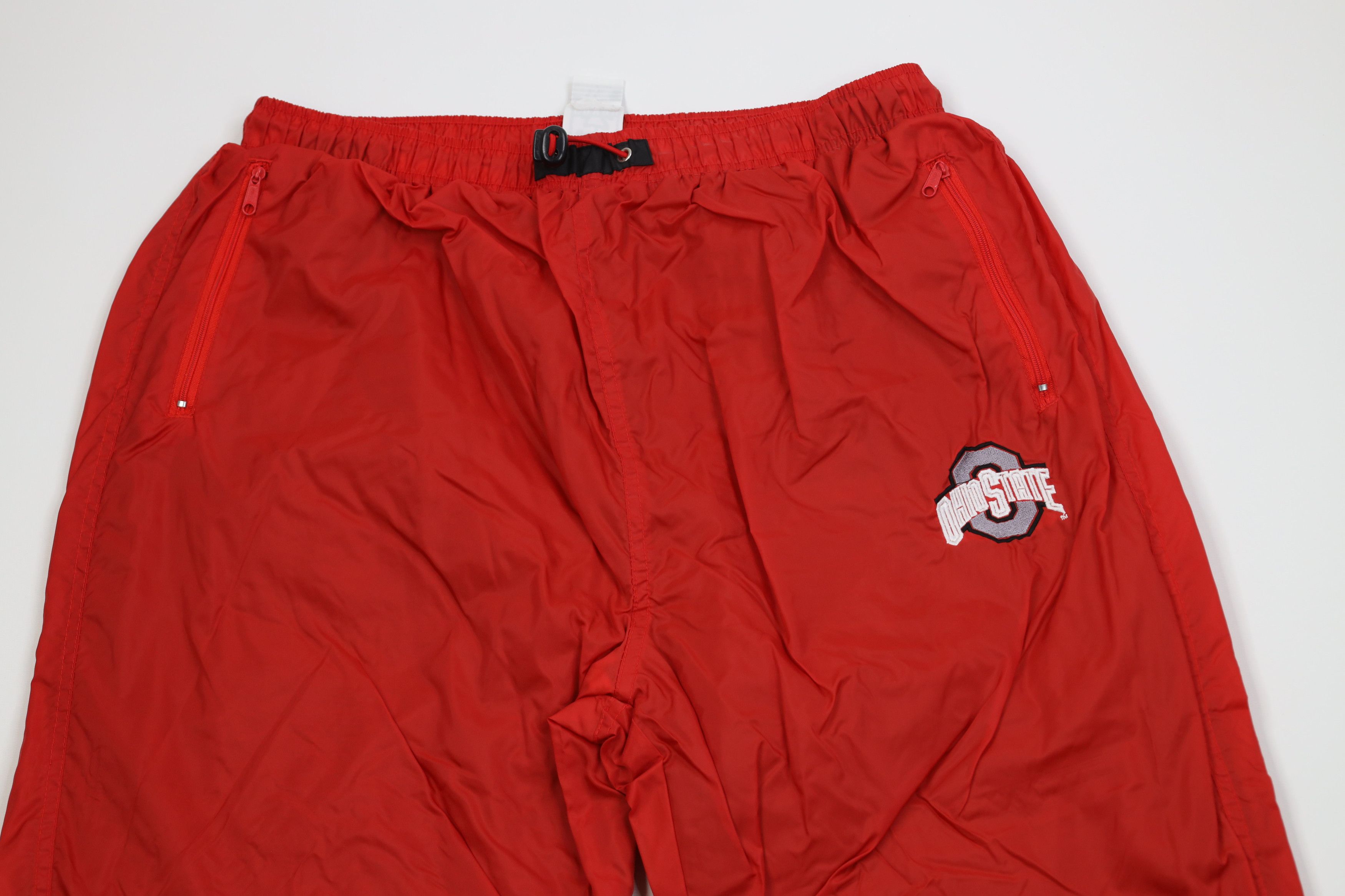 Vintage Vintage 90s Ohio State University Lined Wide Leg Pants Size US 38 / EU 54 - 2 Thumbnail