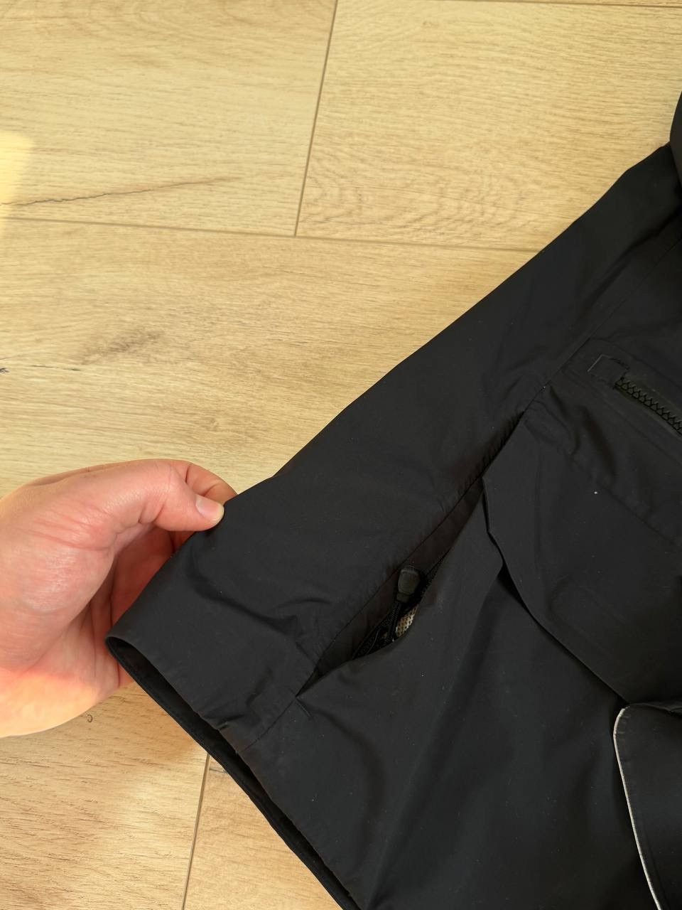 Canada Goose Canada Goose Women’s Pacifica Jacket Size M Black Noir Size M / US 6-8 / IT 42-44 - 3 Thumbnail