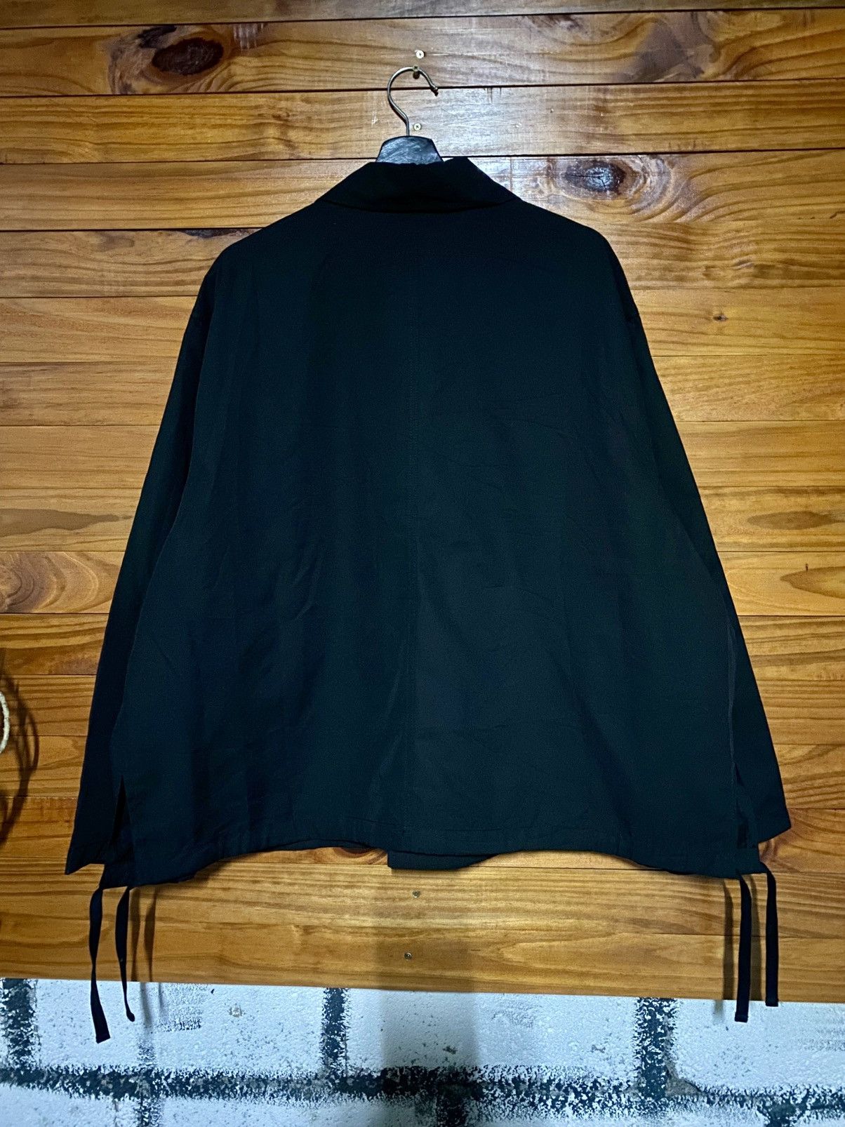 Japanese Brand ACE SHOP Tokyo Black Oversized Utility Shirt Jacket Size US L / EU 52-54 / 3 - 5 Thumbnail